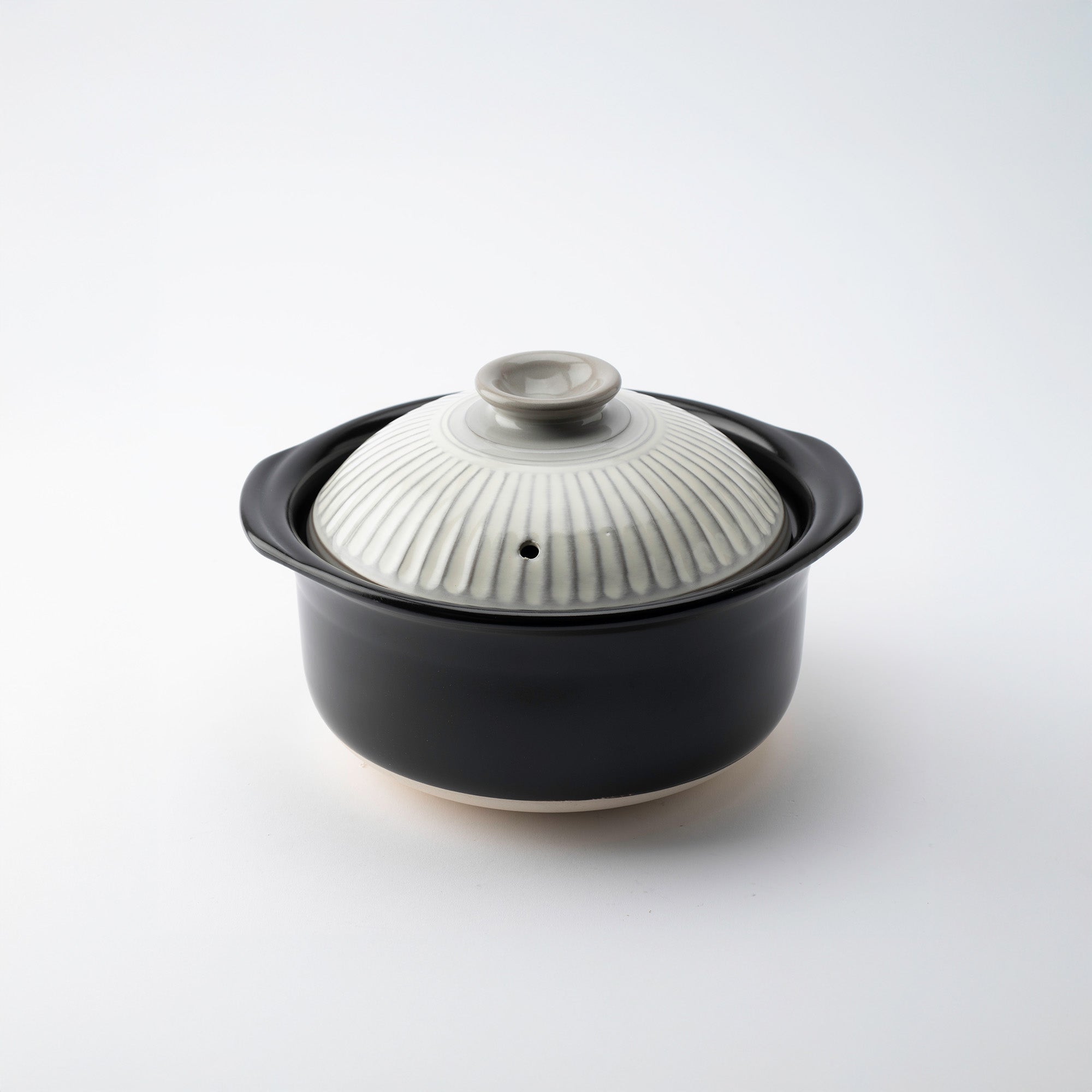 Kikka White Chrysanthemum Donabe Rice Cooker 3 Rice Cooker Cups (3 Gou)