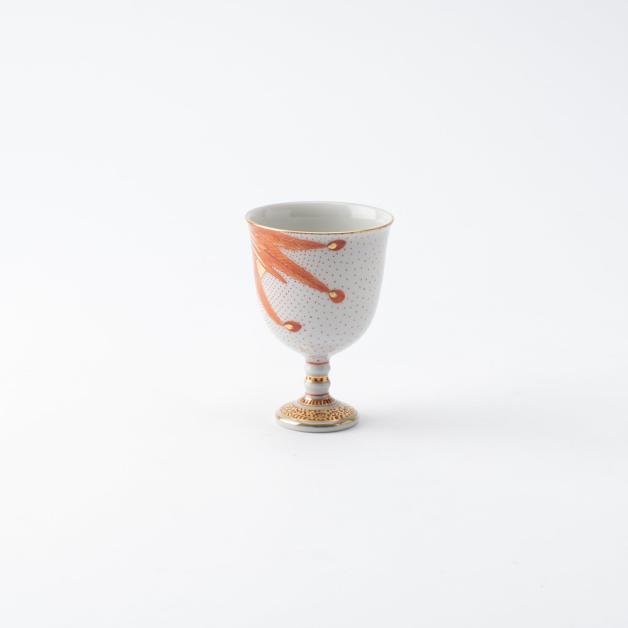 Coupe à saké Akae Red Phoenix Guinomi