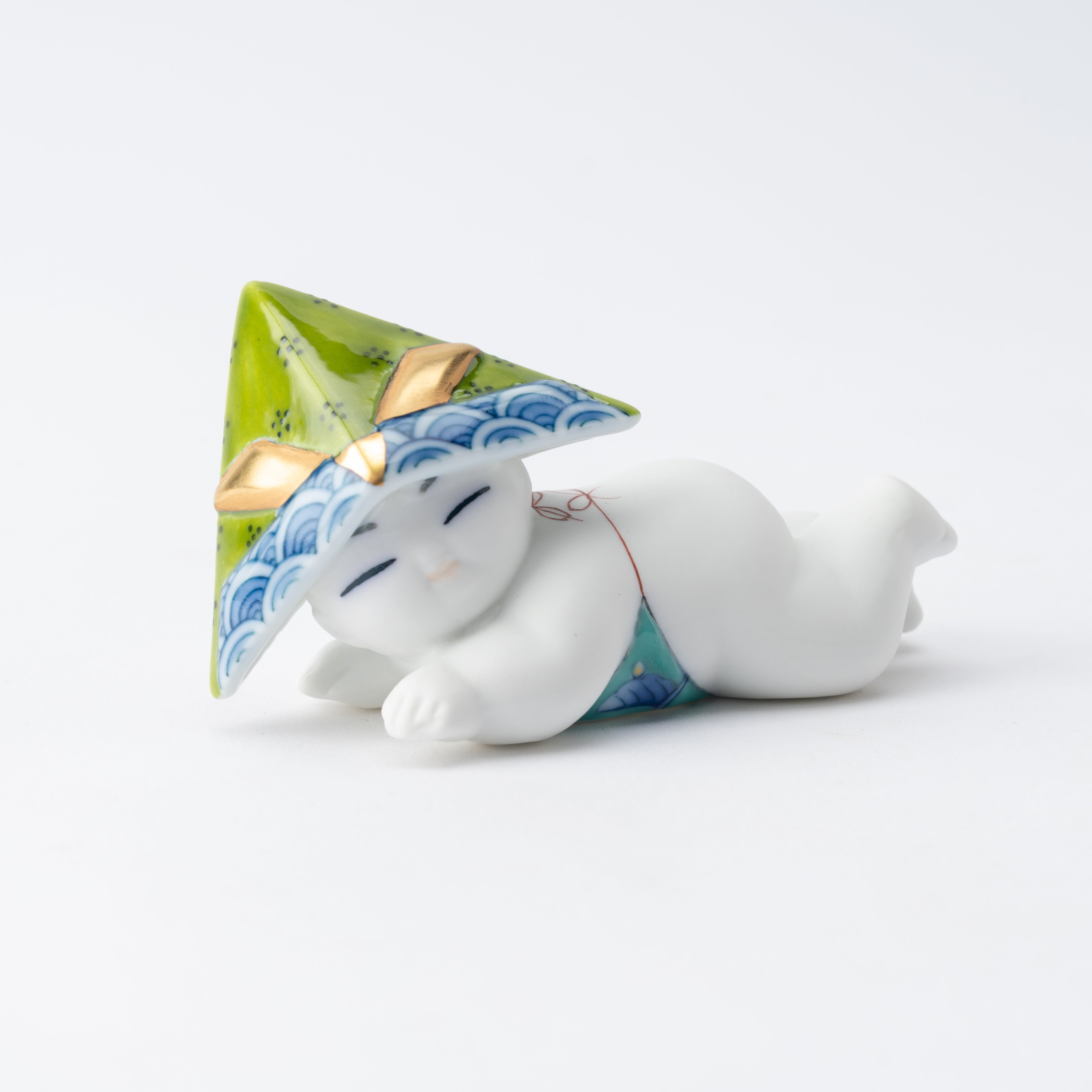 Kleine ruhende Gosho-Puppe für Jungenfestival