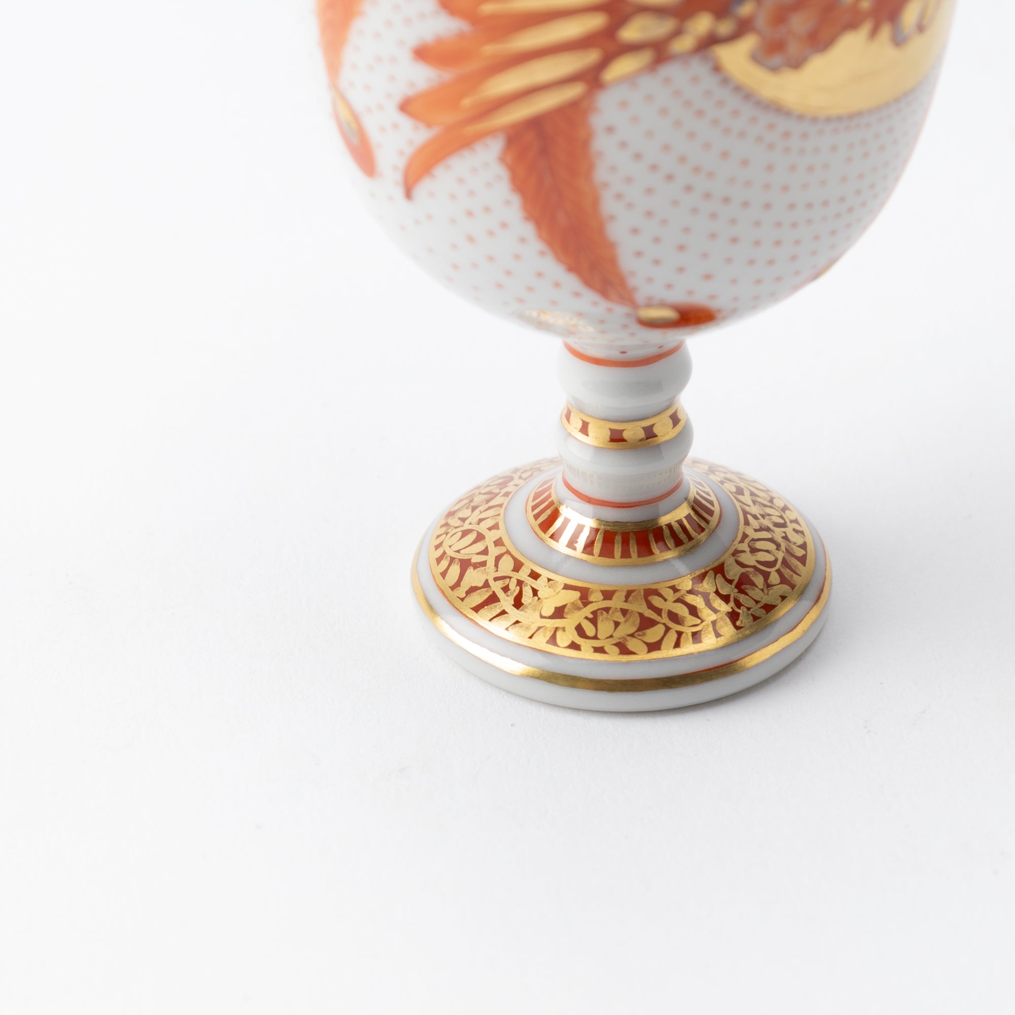 Coupe à saké Akae Red Phoenix Guinomi