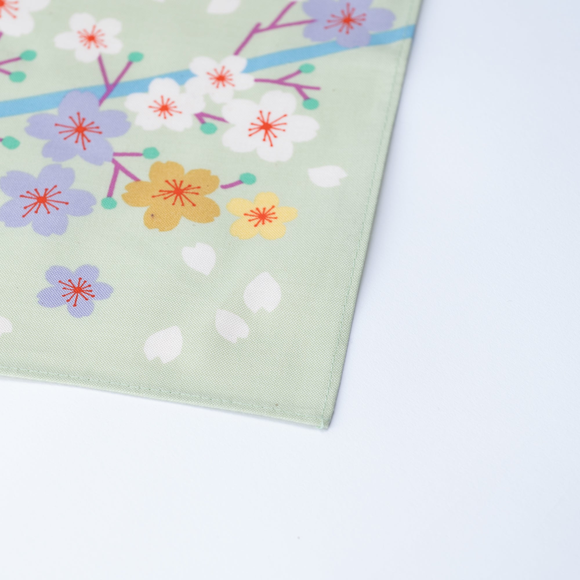Sakura Furoshiki aus Bio-Baumwolle, 19,7 Zoll