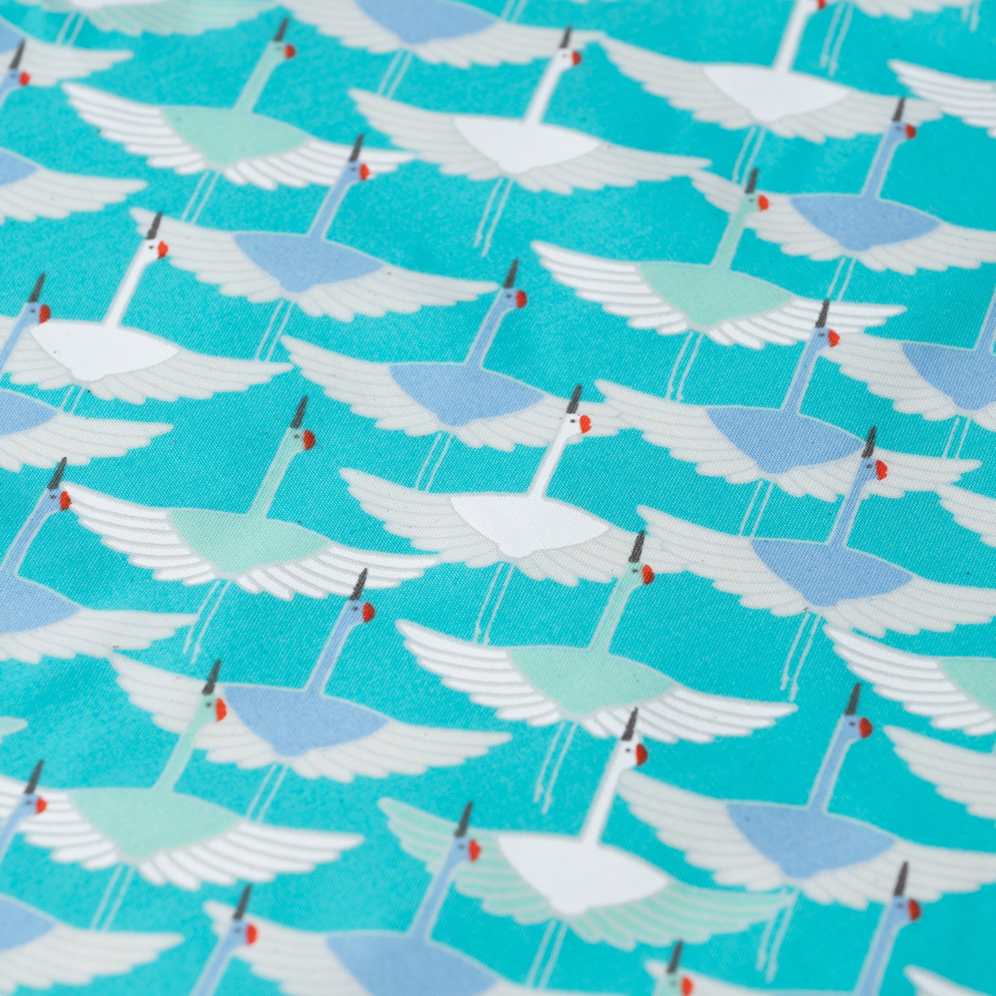 Cranes Organic Cotton Furoshiki 19.7 in