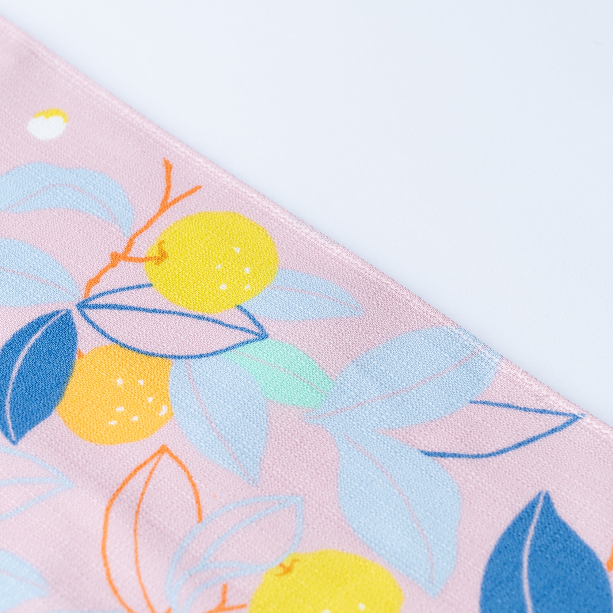 Citrus Organic Cotton Furoshiki 27.6 in