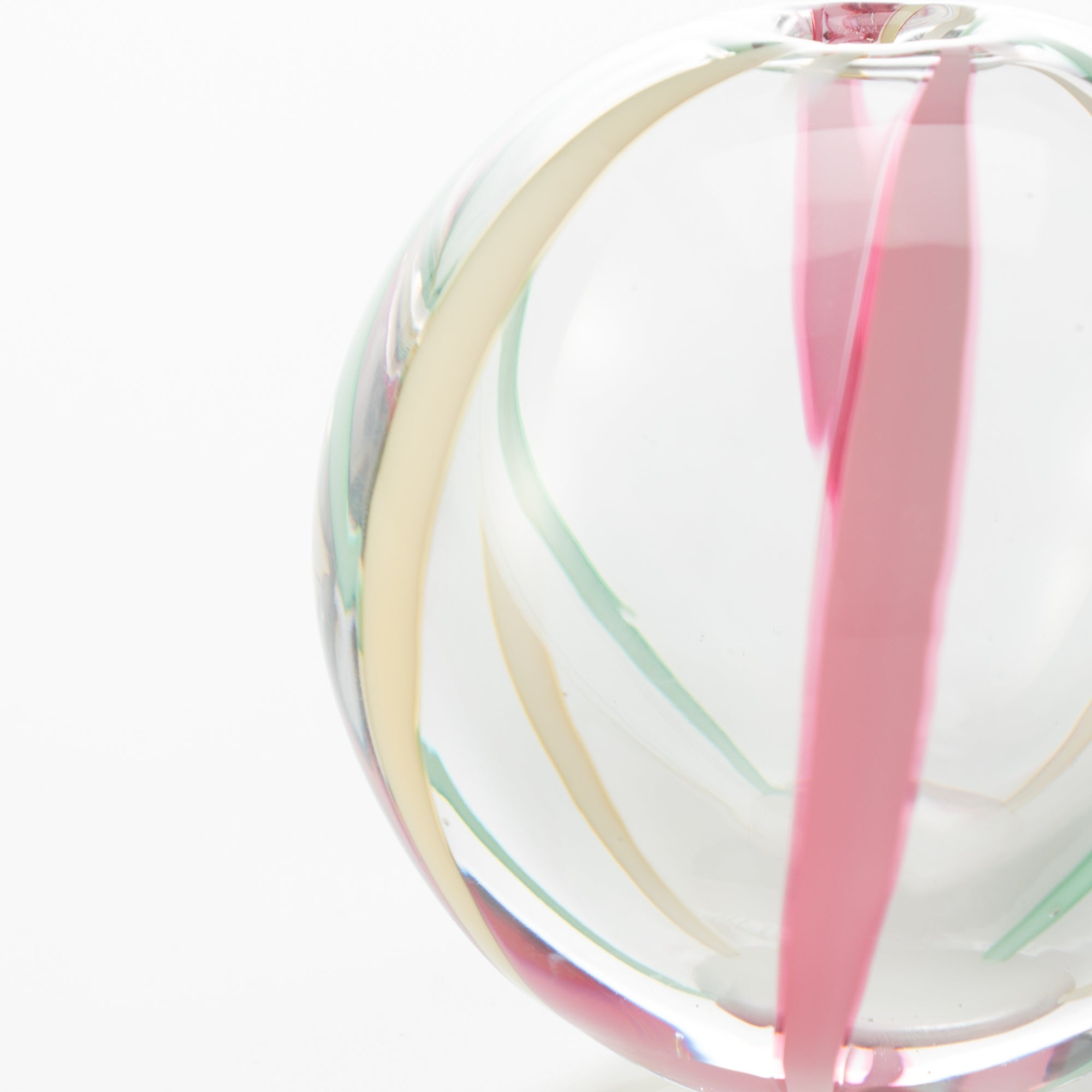 Colorful Globe Flower Vases