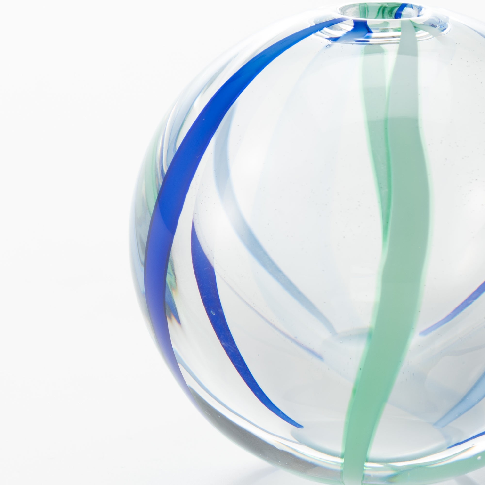 Colorful Globe Flower Vases