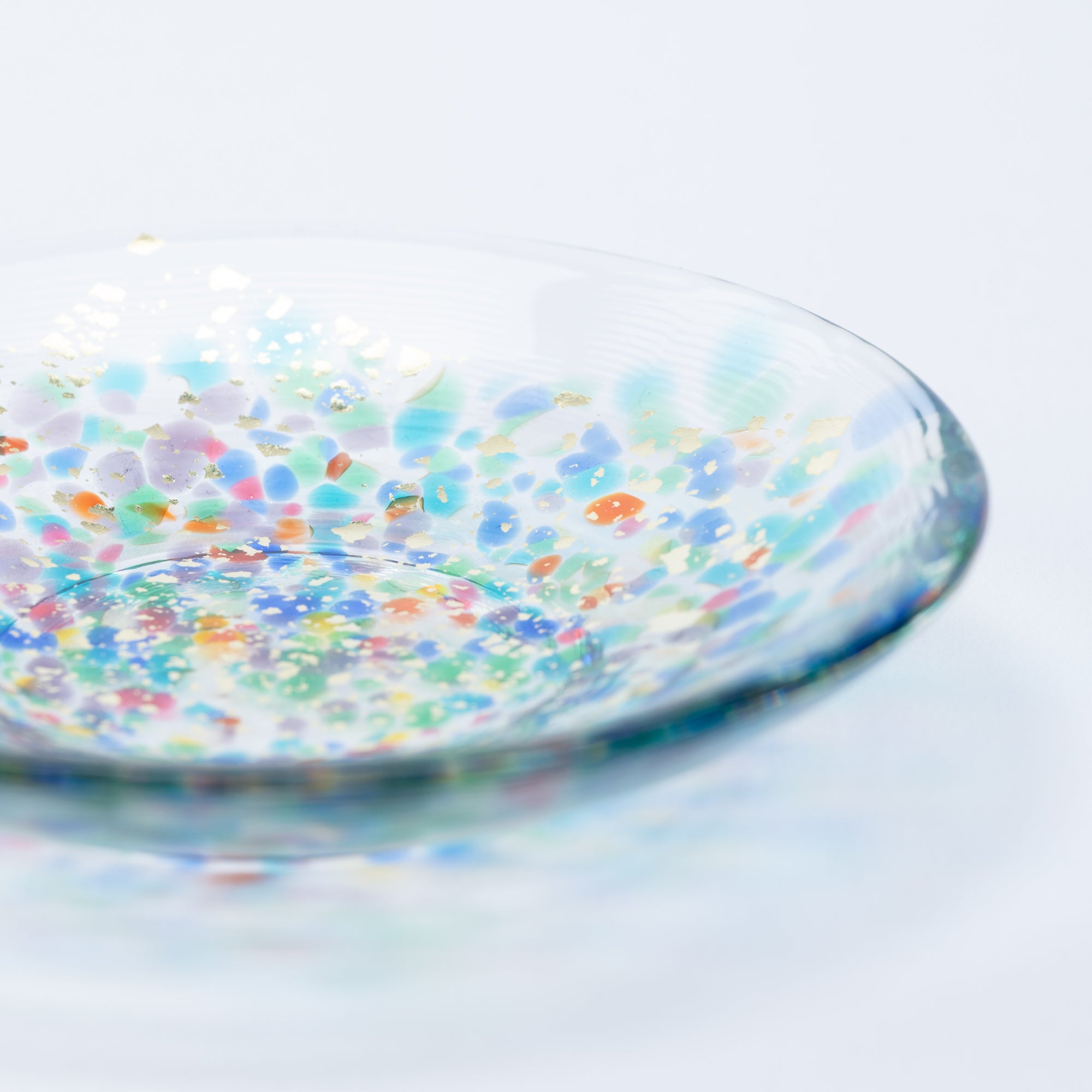 Sommerfeuerwerk-Beilagentellerpaar