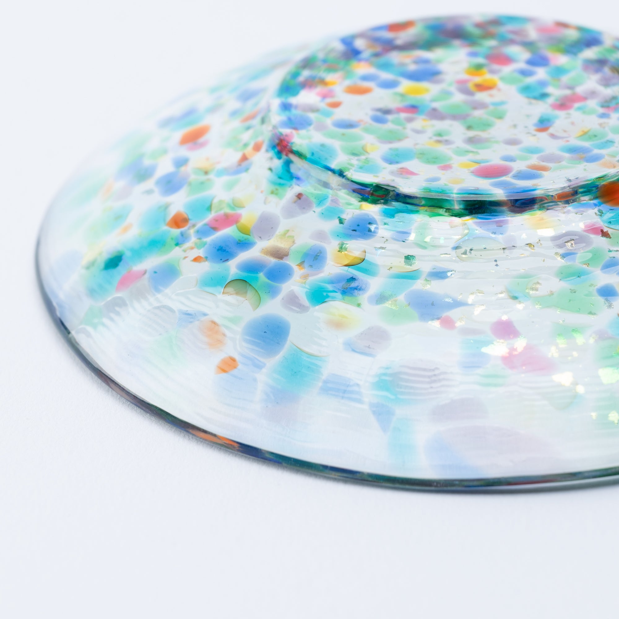 Sommerfeuerwerk-Beilagentellerpaar