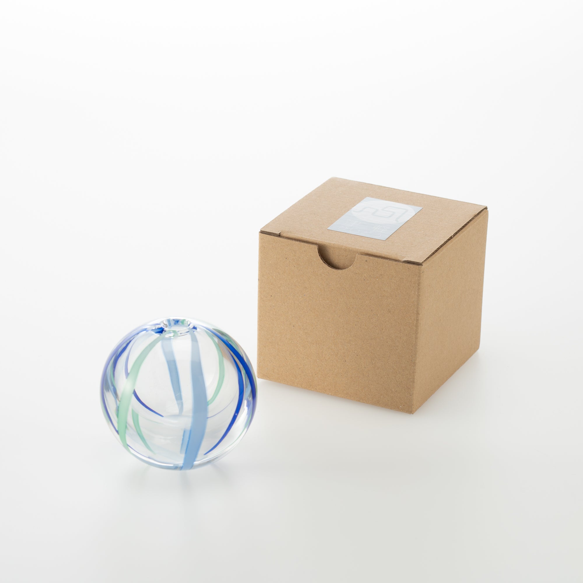 Colorful Globe Flower Vases