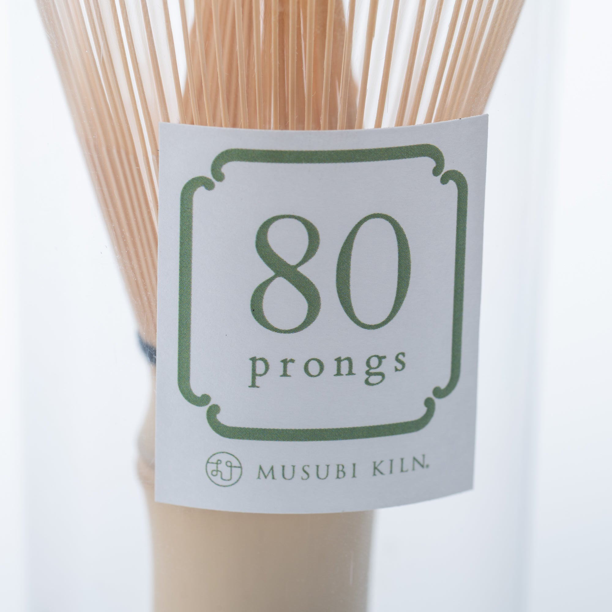 80-zinkiger Bambus-Chasen-Matcha-Schneebesen