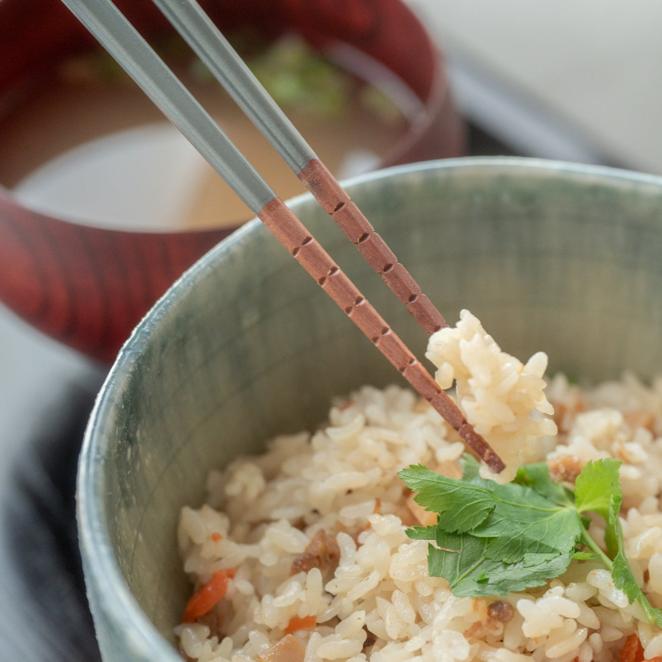 Grooved Tip Non-Slip Chopsticks