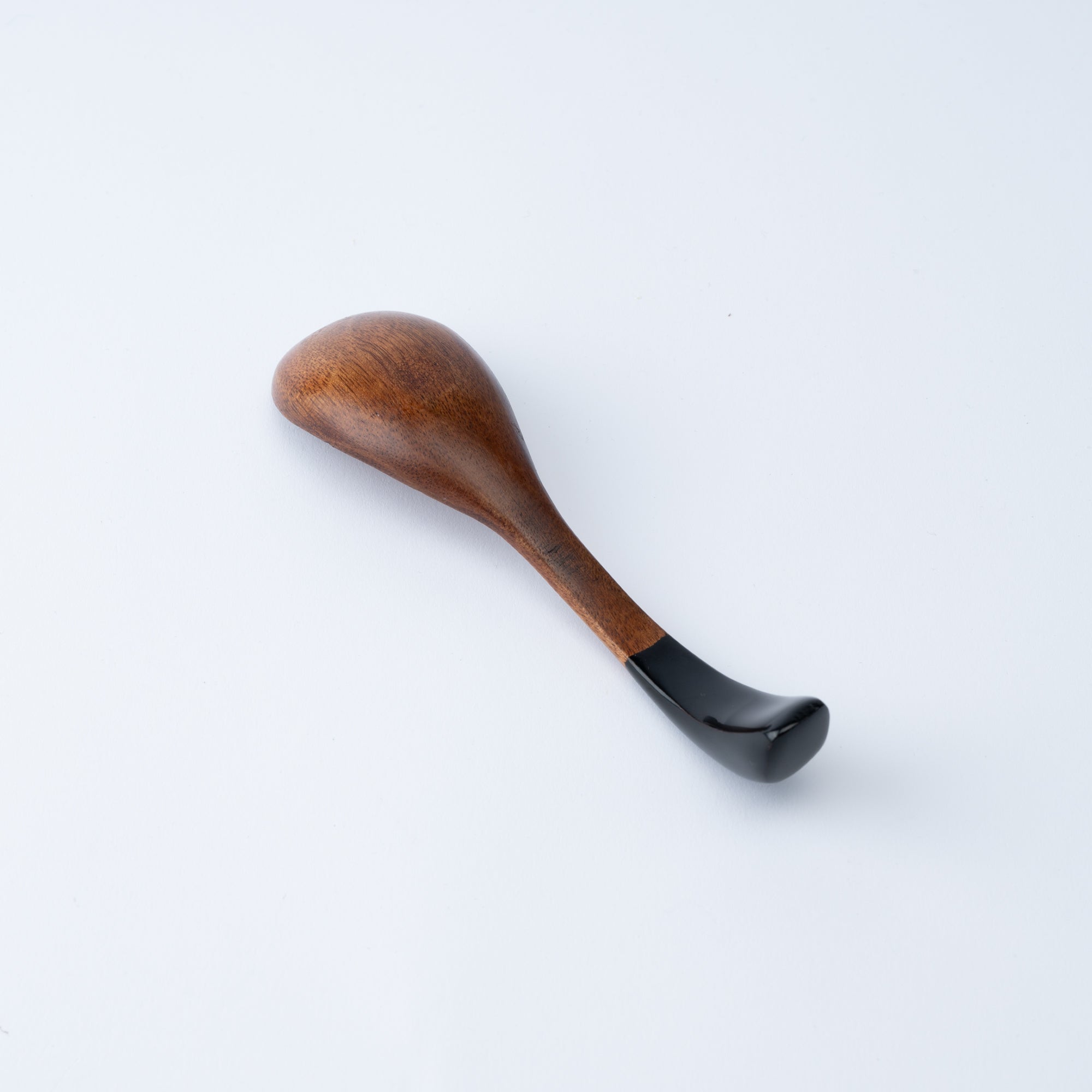 Curved Lacquered-Handle Ramen Spoon