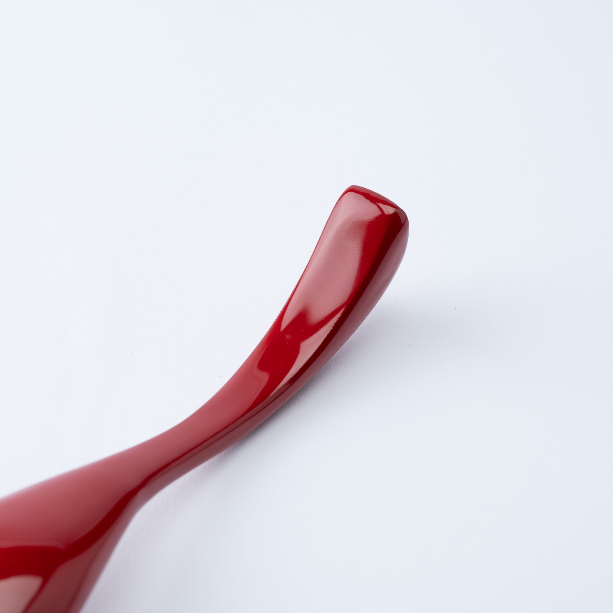 Curved Lacquered Ramen Spoon