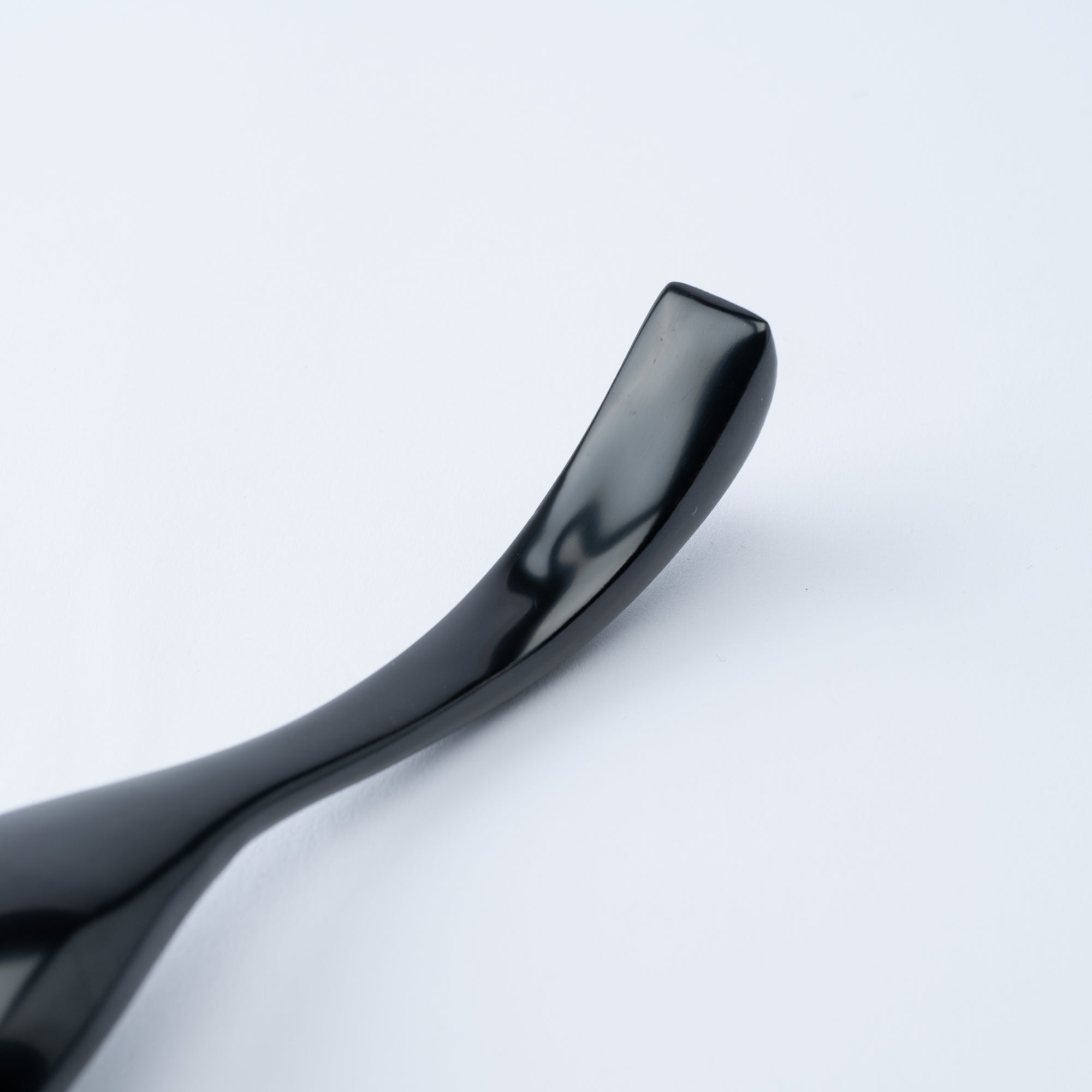 Curved Lacquered Ramen Spoon