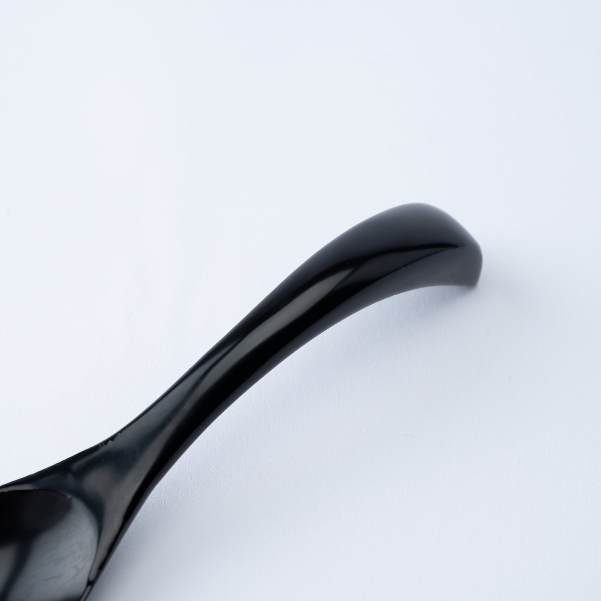 Curved Lacquered Ramen Spoon