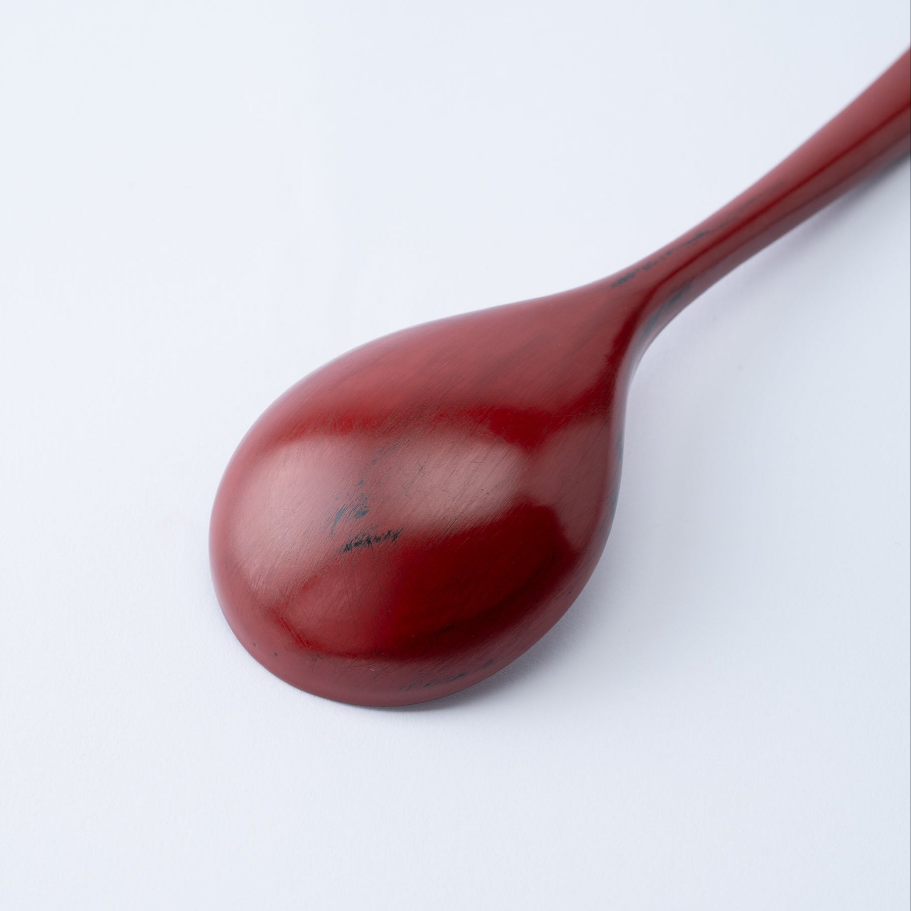Round Lacquered Ramen Spoon