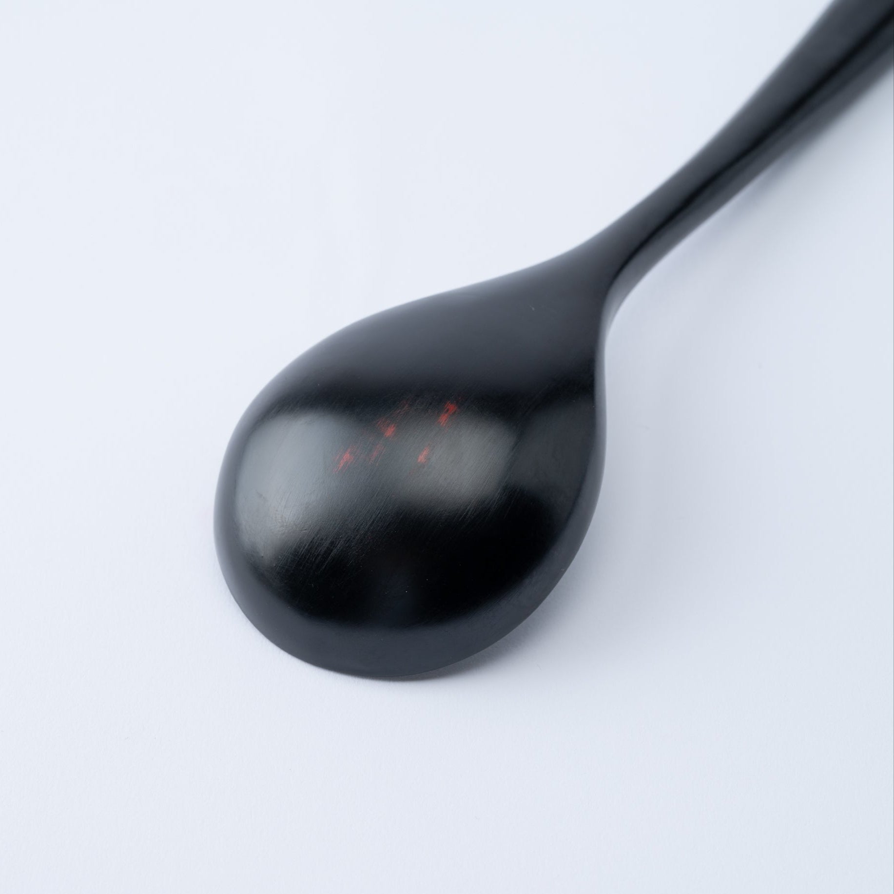 Round Lacquered Ramen Spoon