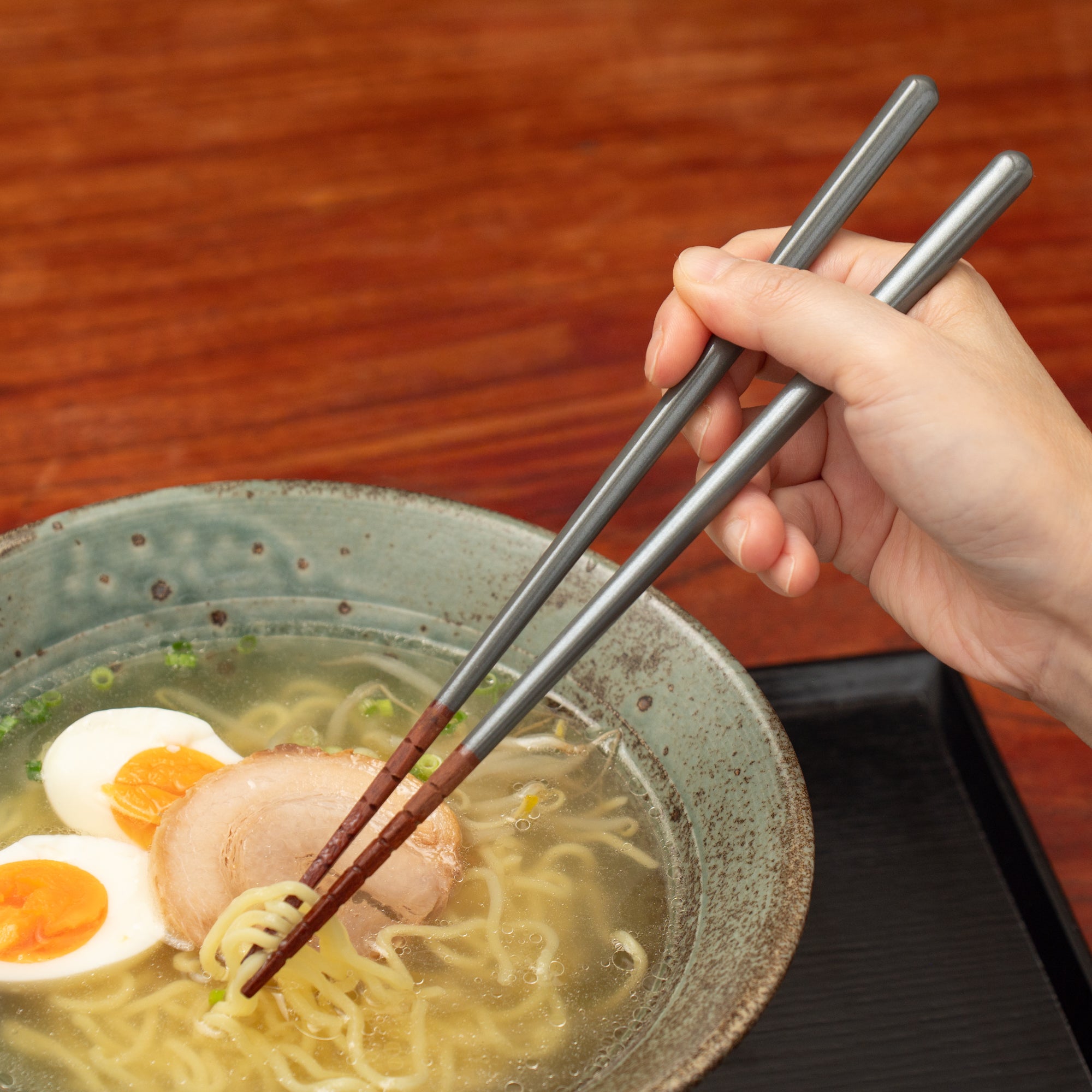 Grooved Tip Non-Slip Chopsticks