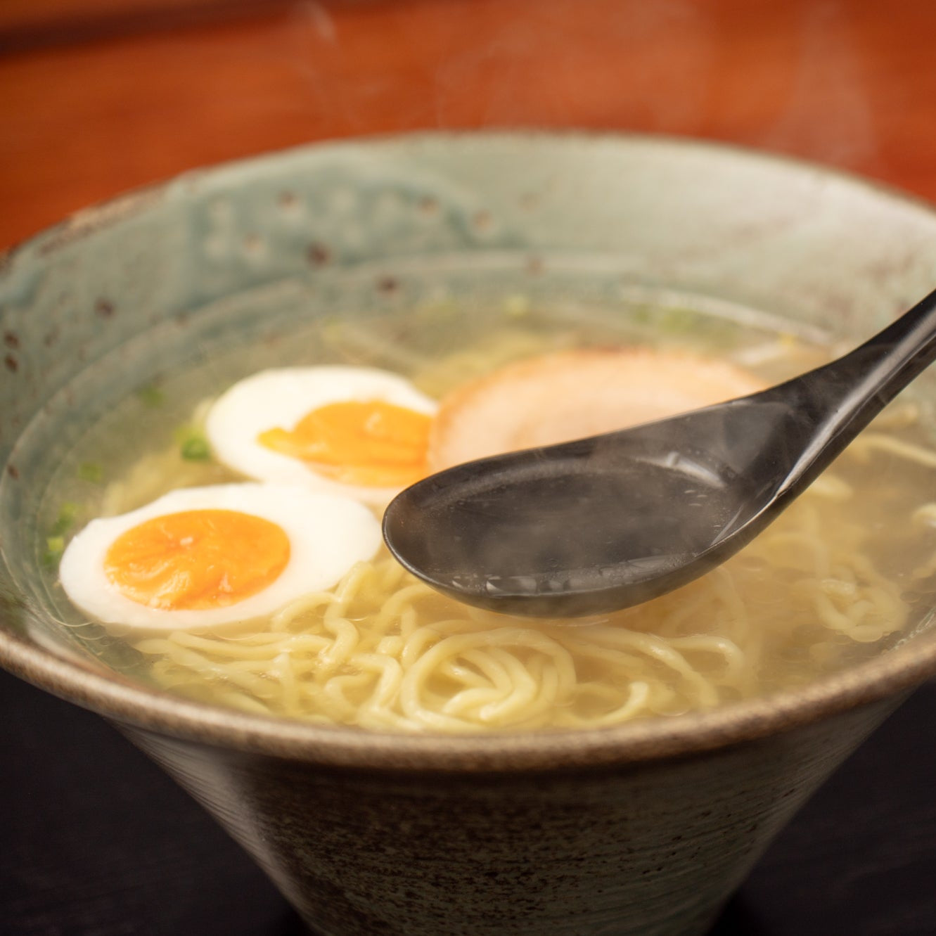 Wabi Green Ramen Bowl 8.4 IN