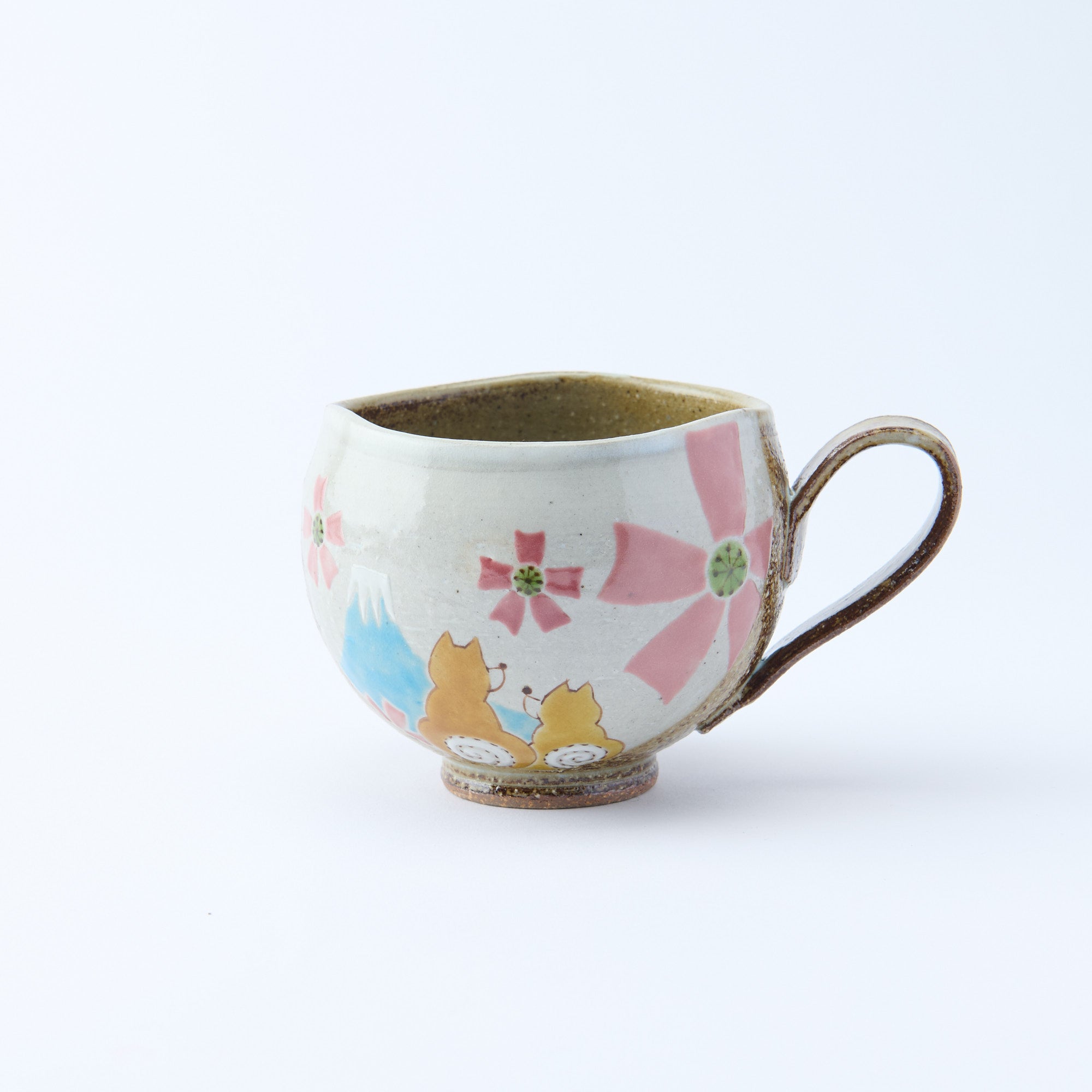 Animals in Sunny Spot Round Mug