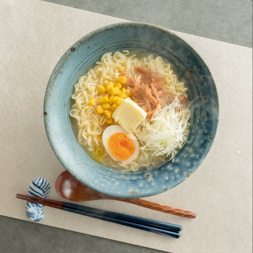 Wabi Blue Ramen Bowl 8.4 IN