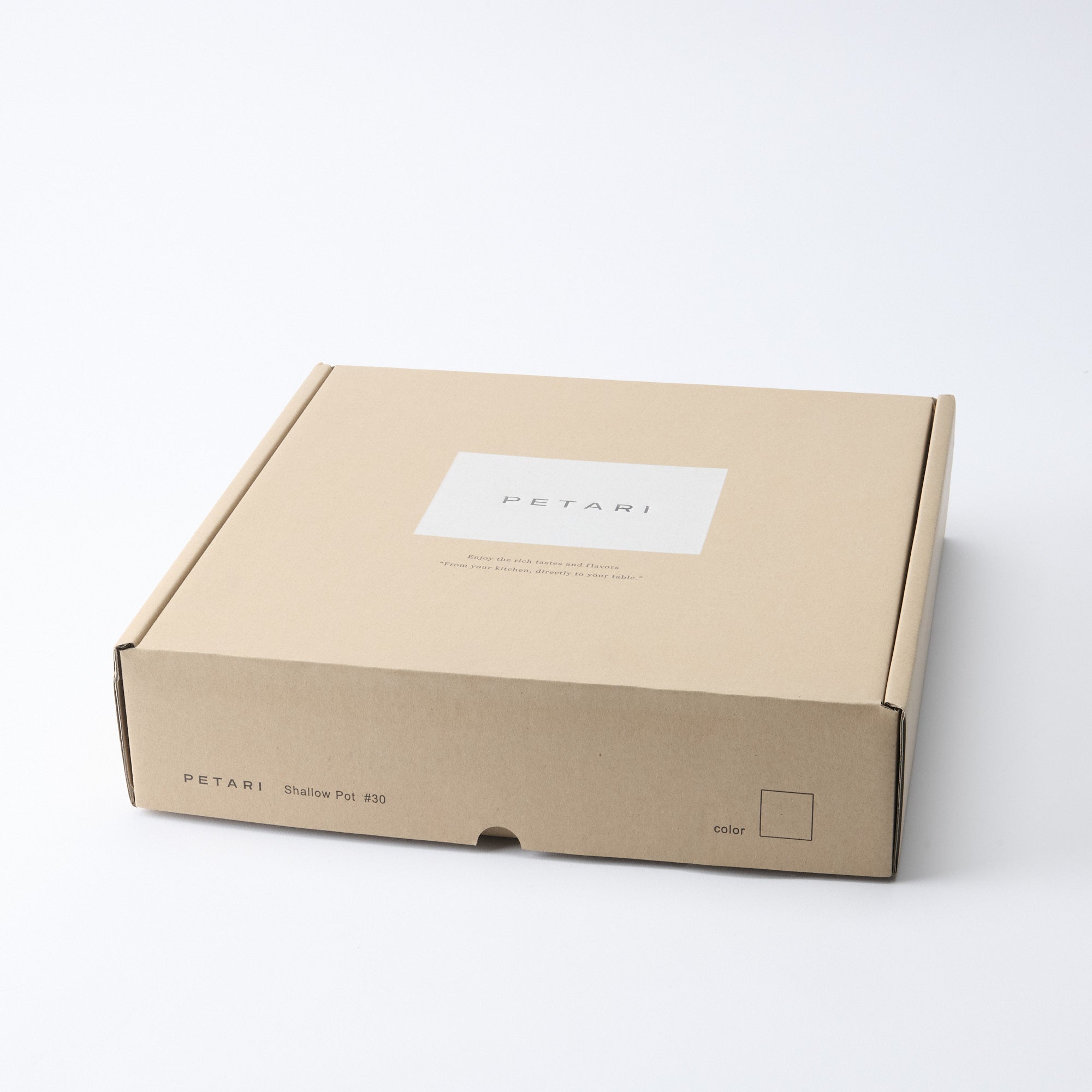 PETARI Shallow Donabe Pot 11.8 IN