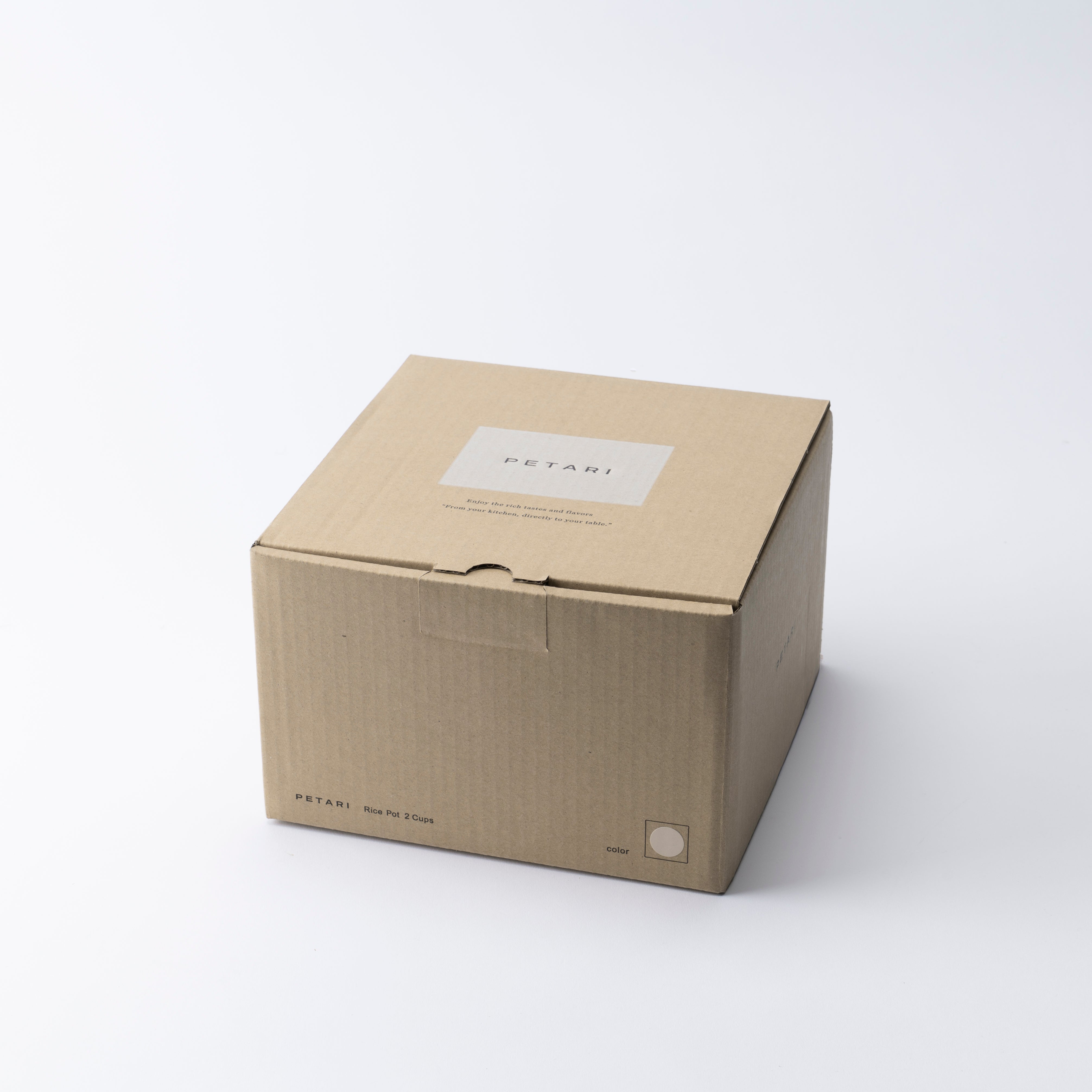 PETARI Donabe Rice Cooker 2 Rice Cooker Cups (2 Gou)