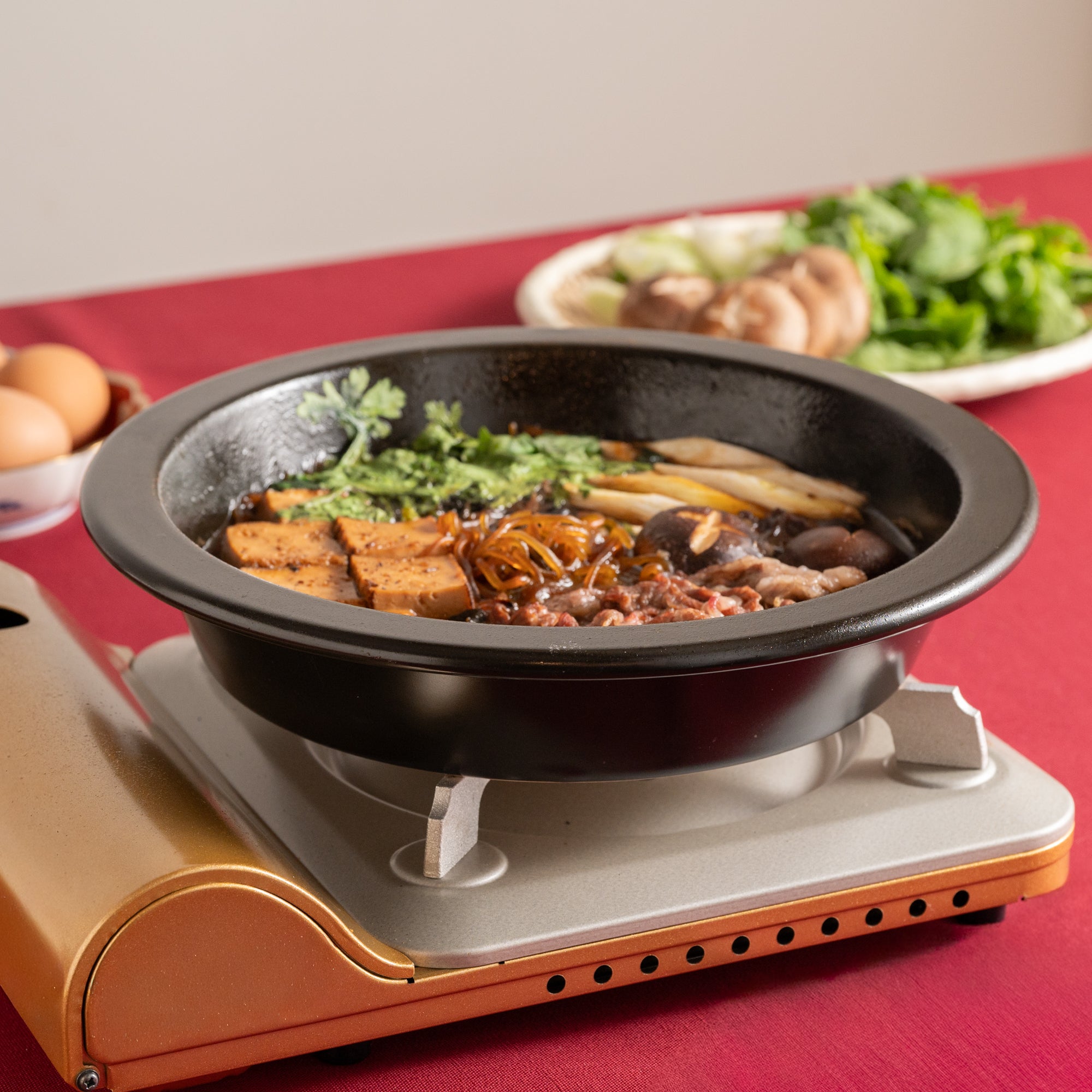 PETARI Shallow Donabe Pot 11.8 IN