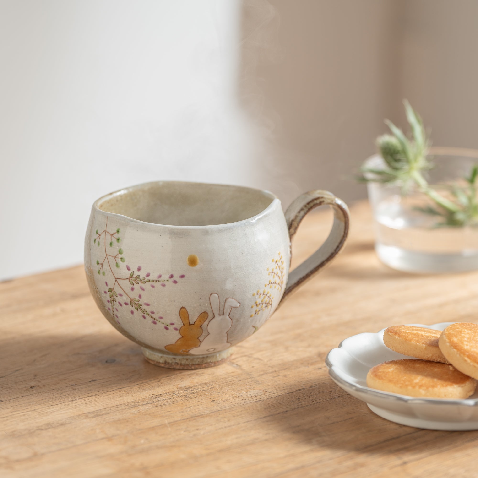 Animals in Sunny Spot Round Mug