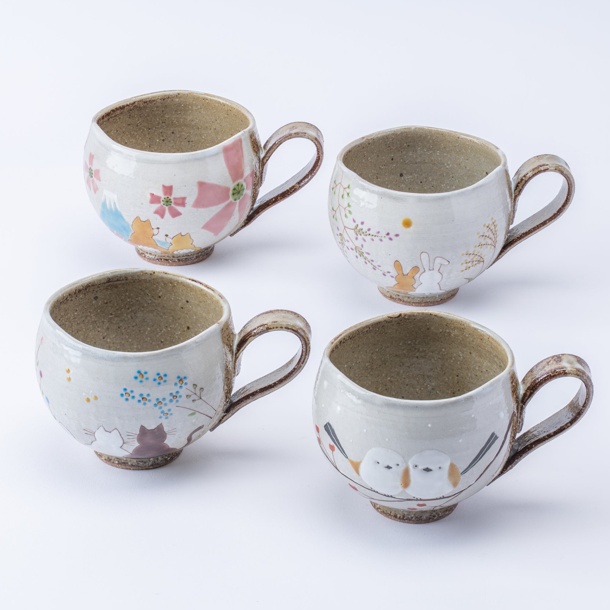 Animals in Sunny Spot Round Mug