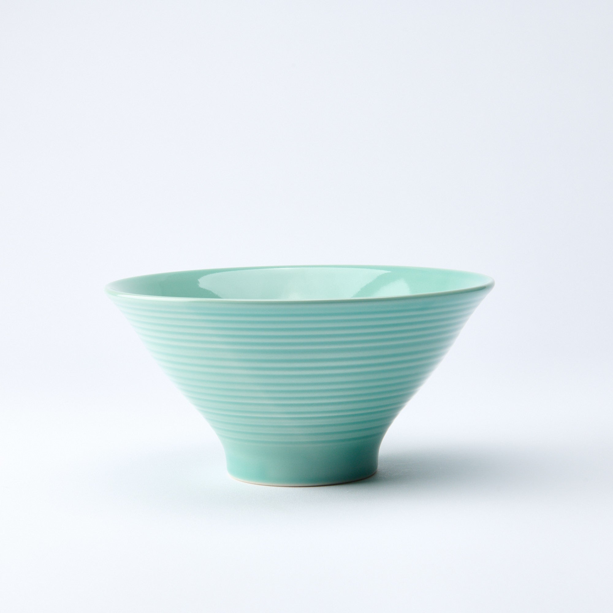 Turquoise Celadon Ramen Bowl 7.9 IN