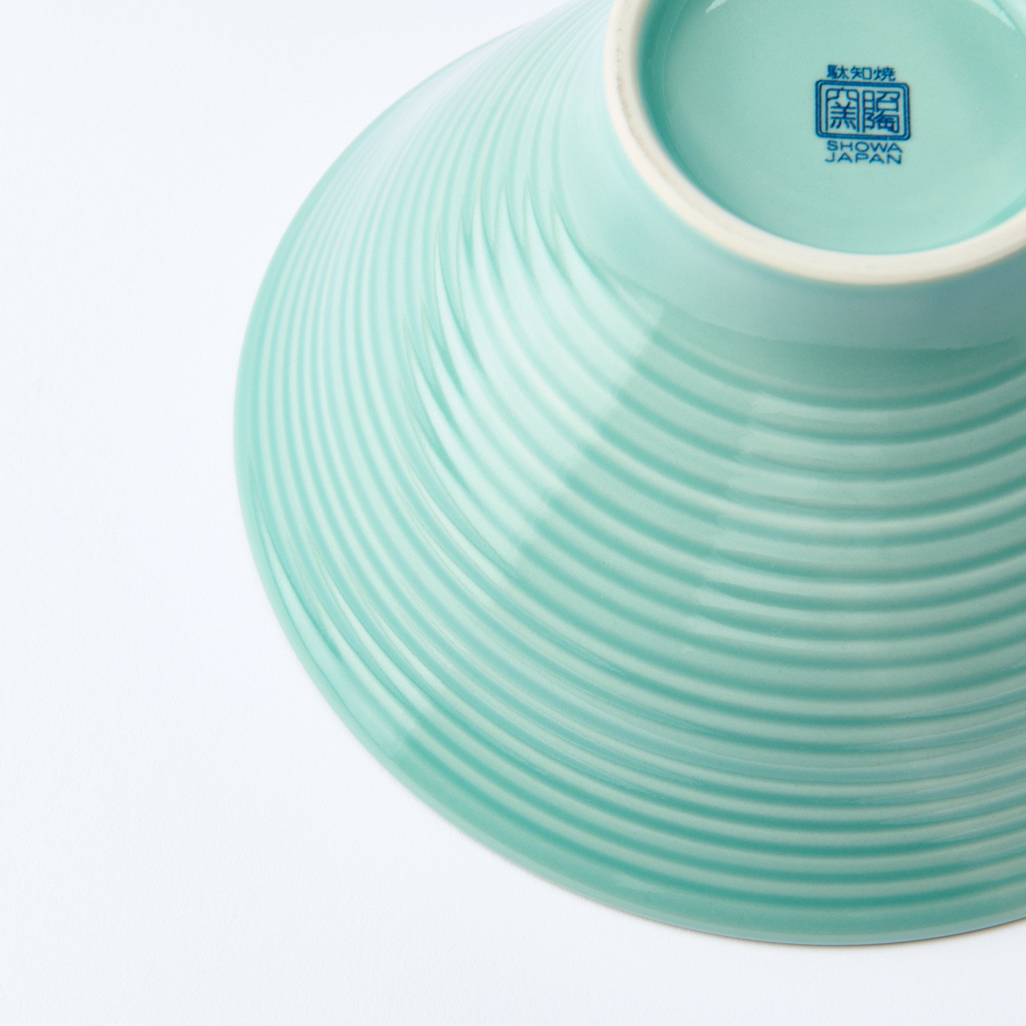 Turquoise Celadon Ramen Bowl 7.9 IN