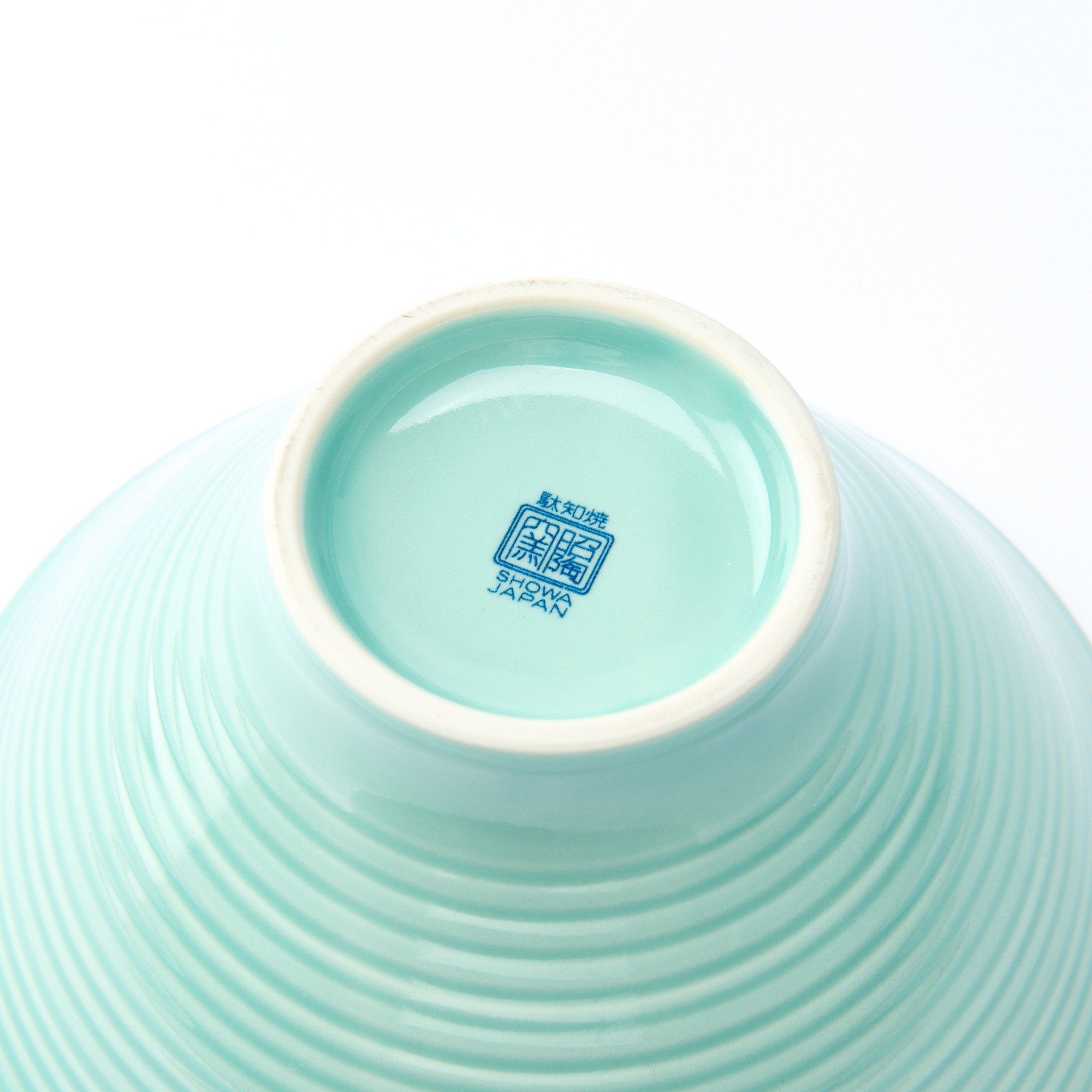 Turquoise Celadon Ramen Bowl 7.9 IN