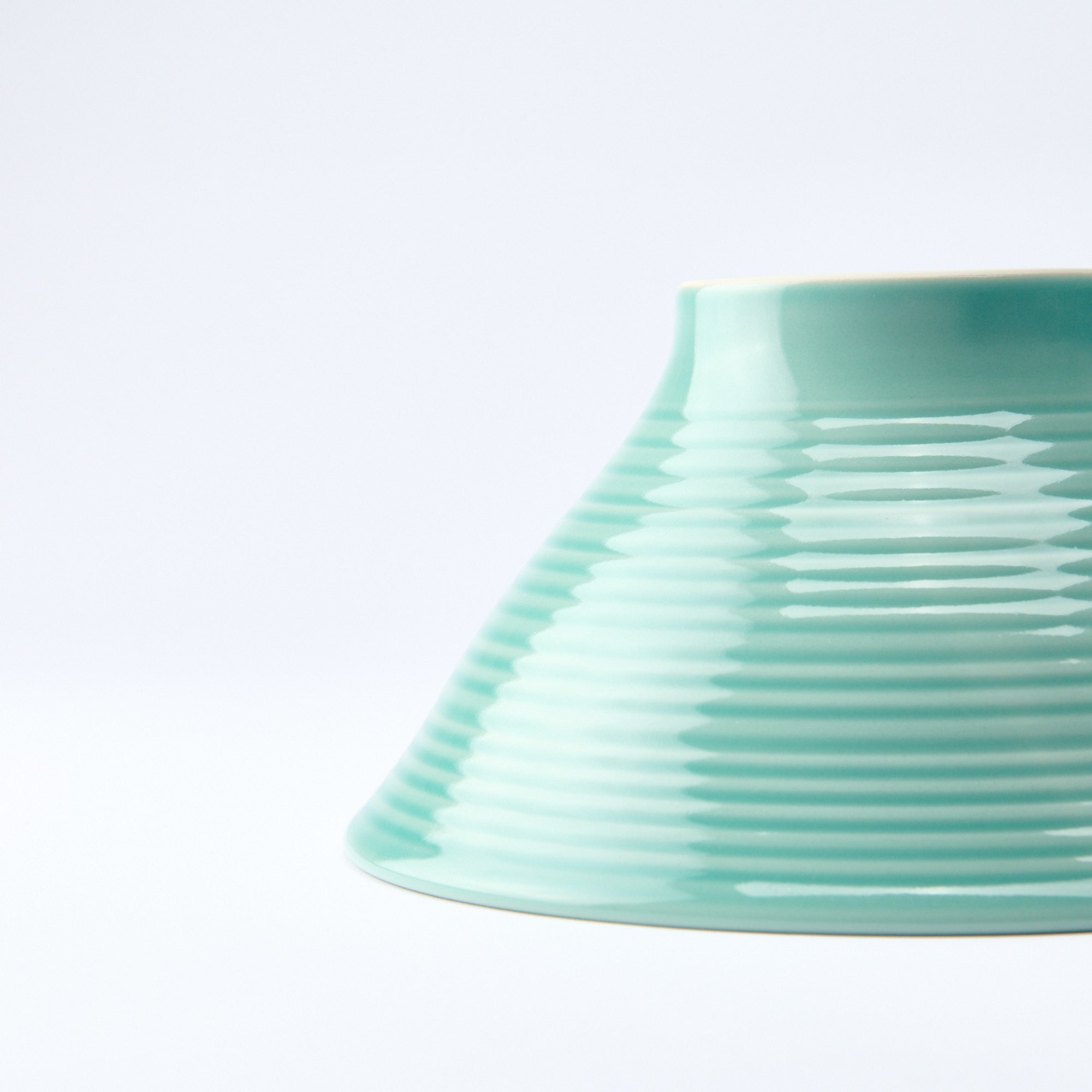 Turquoise Celadon Ramen Bowl 7.9 IN