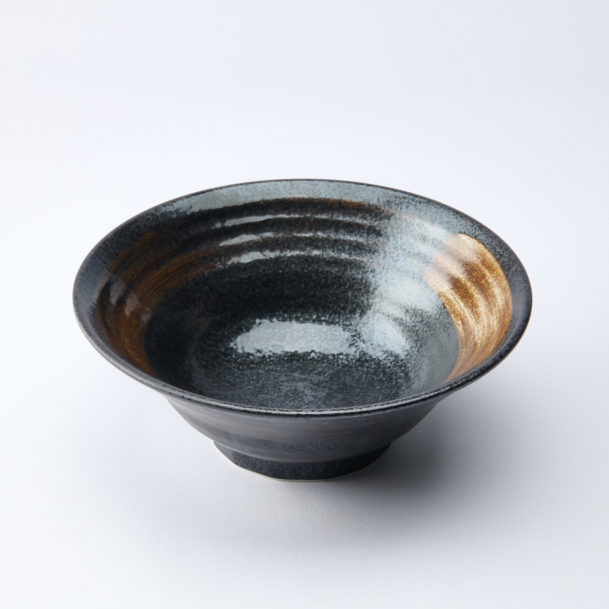 Black Hakeme Ramen Bowl 8.9 IN