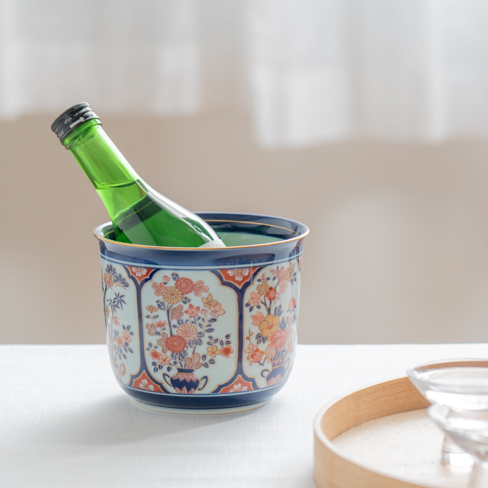 Yazaemon Weiß Sake-Kühler