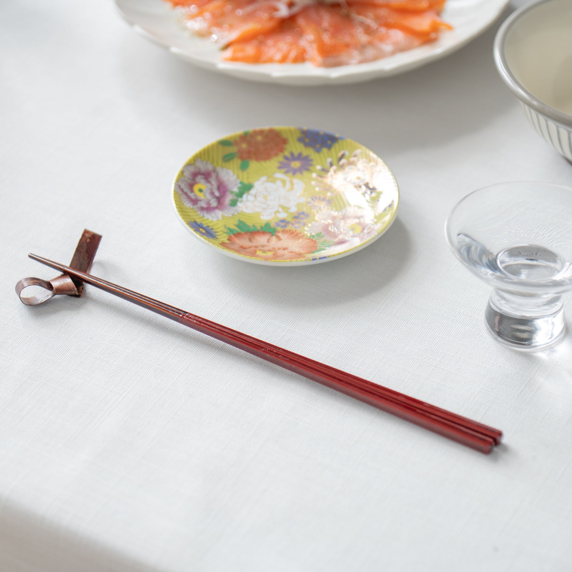 Gentle Glow Bamboo Chopsticks with Chopstick Rest