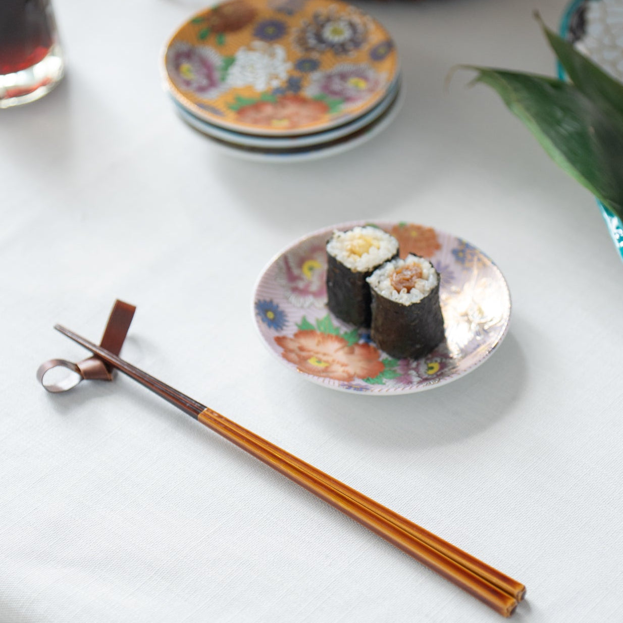 Golden Hanazume Sauce Plate