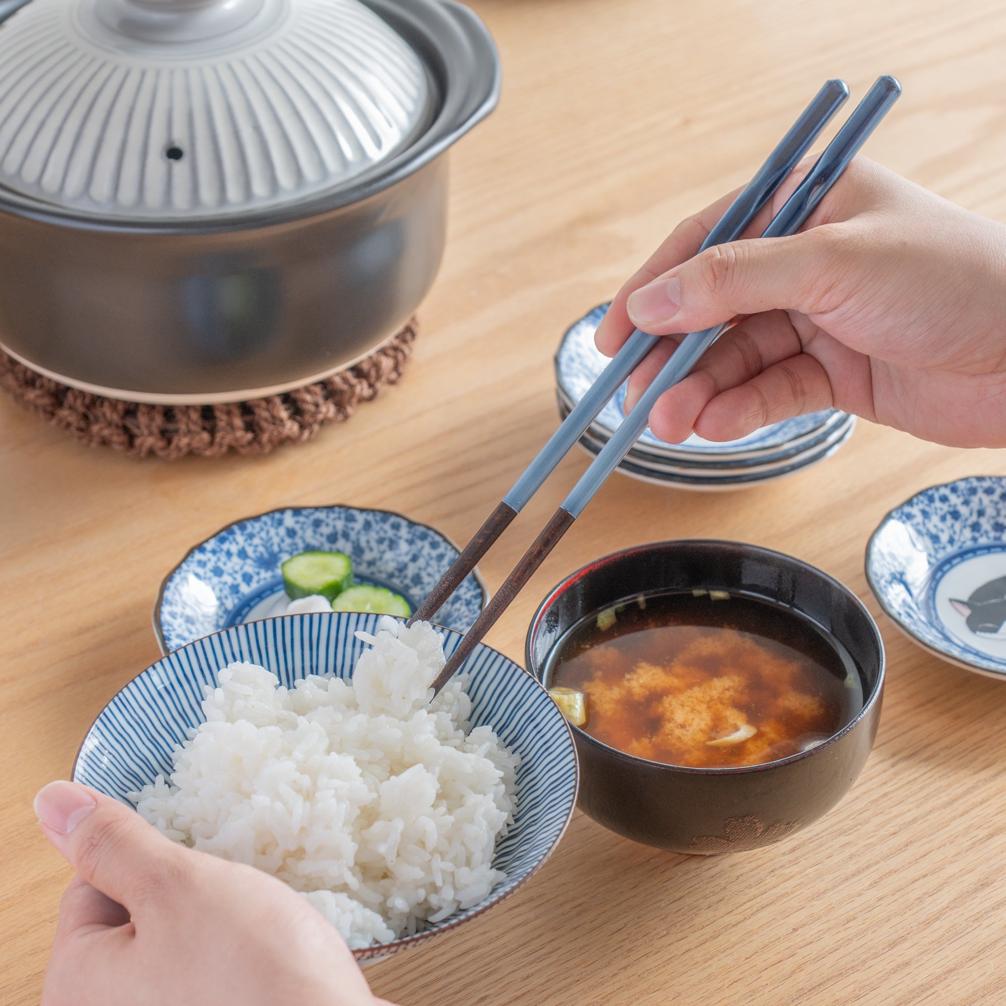 Blue Perfect Fit Dishwasher Safe Chopsticks