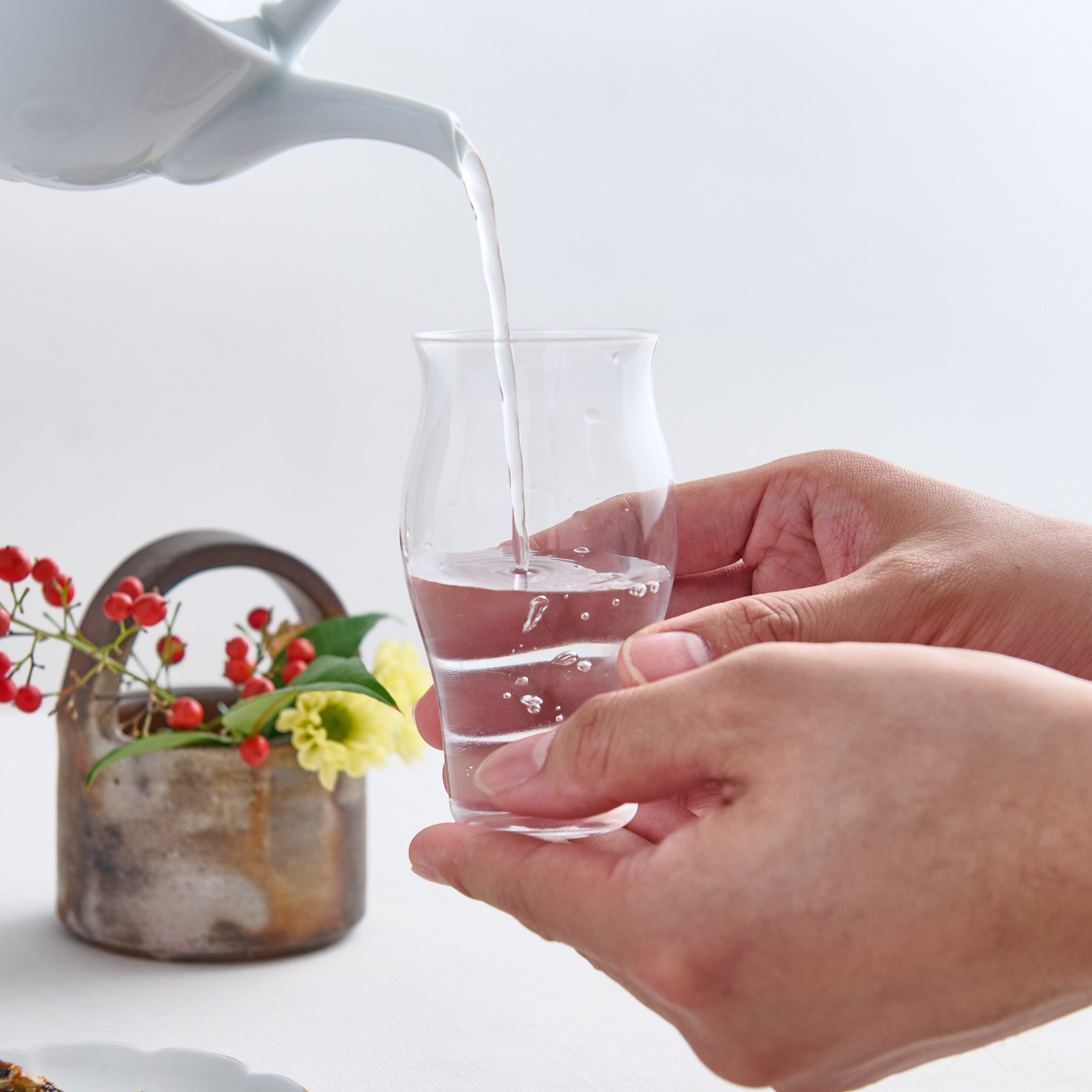 Tsubomi and Hana Tasty Sake Cup Set