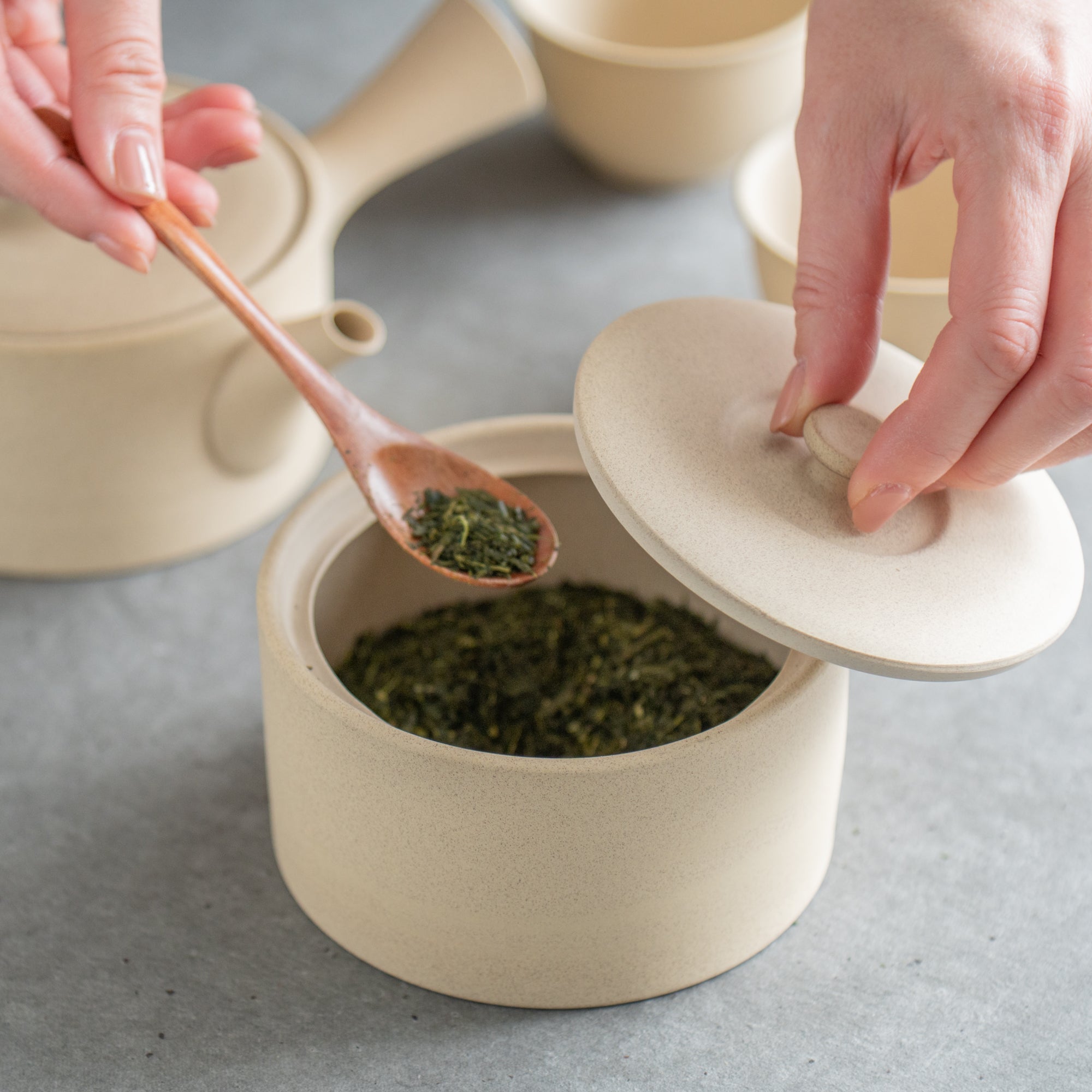 IROIRO Tea Canister 15.2 fl oz