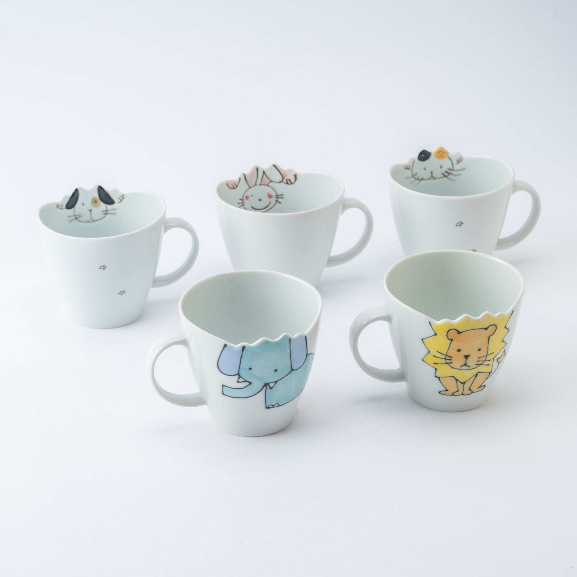 Tasse à vagues de chat