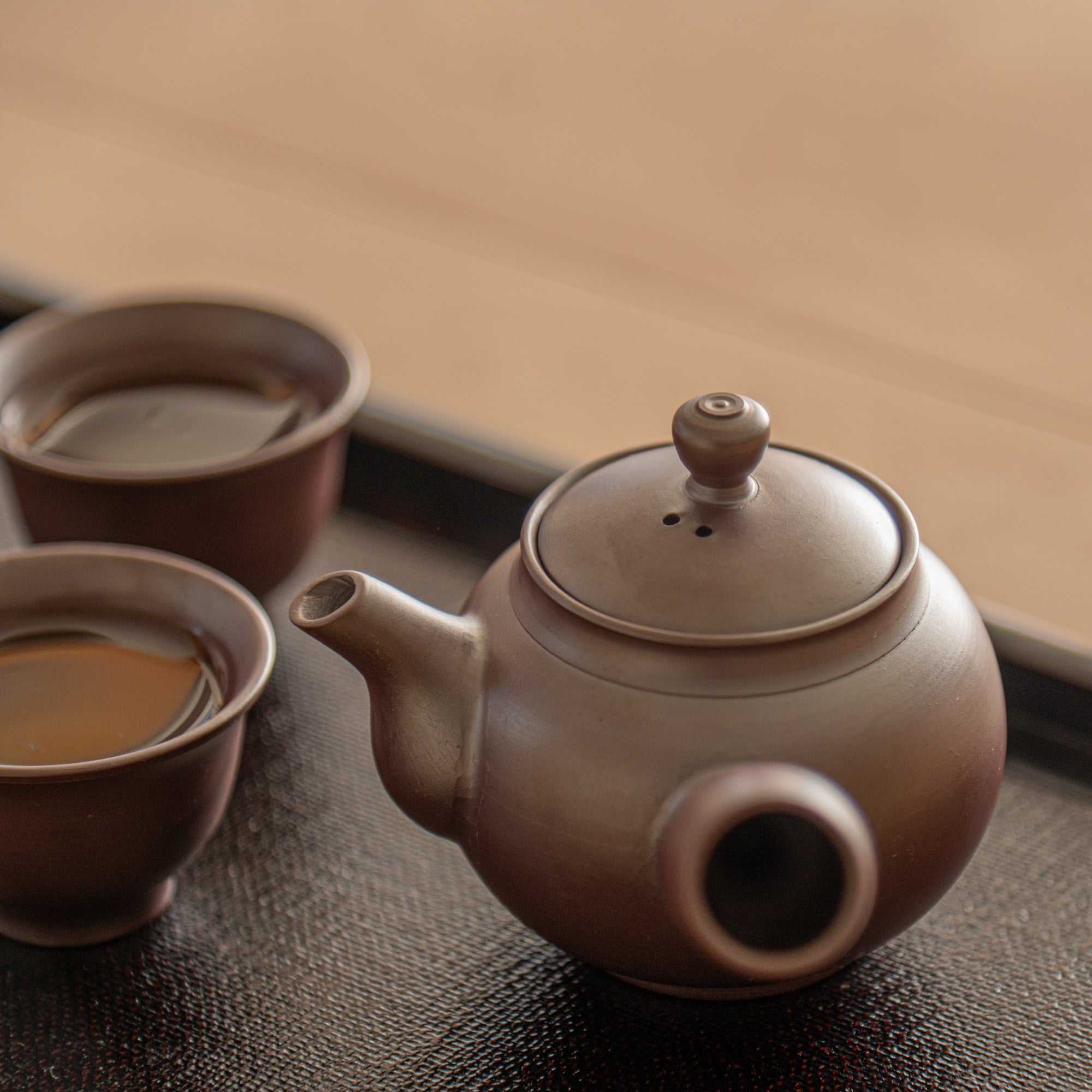Soft-Sheen Japanese Tea Set