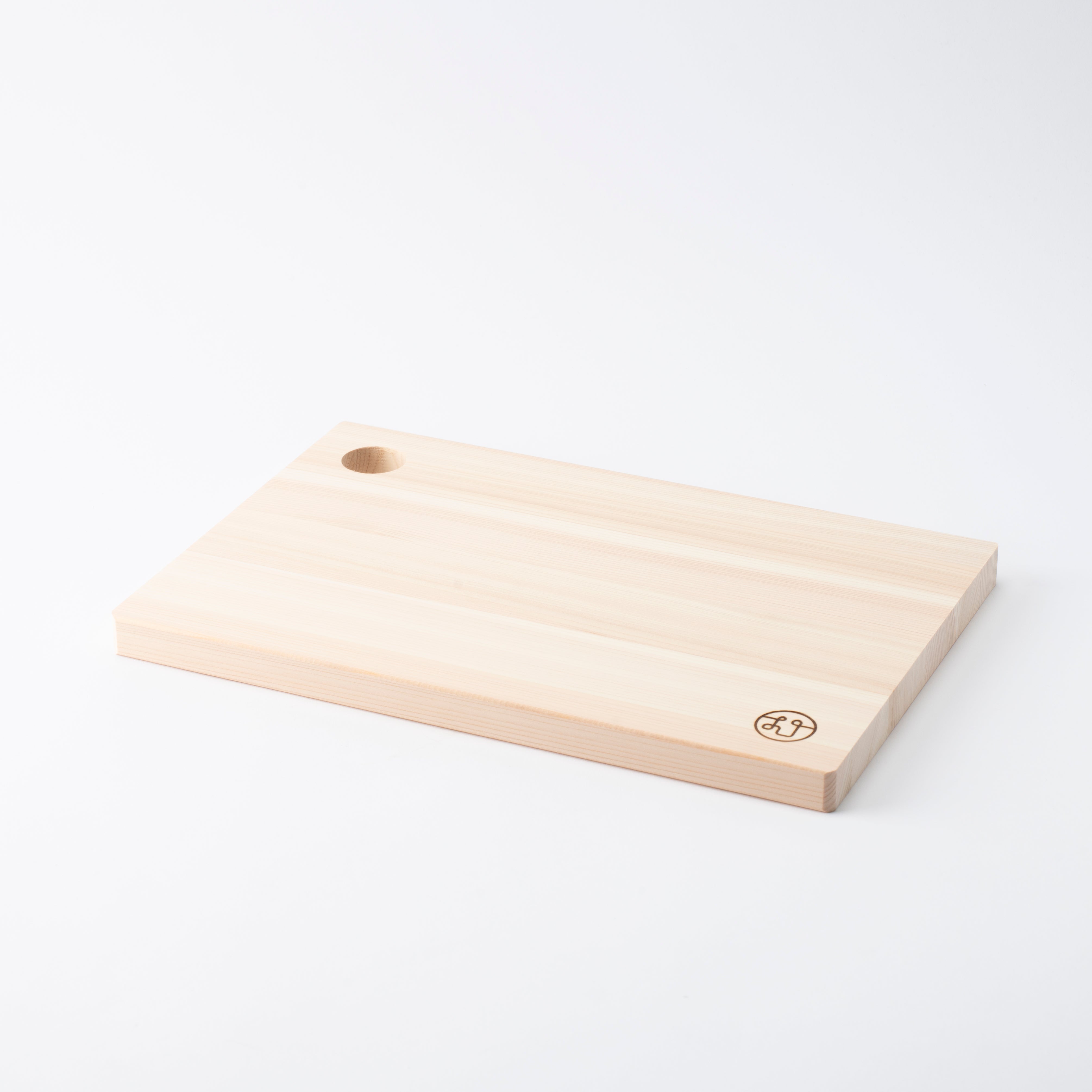 Tono Hinoki Rectangular Cutting Board with Hole