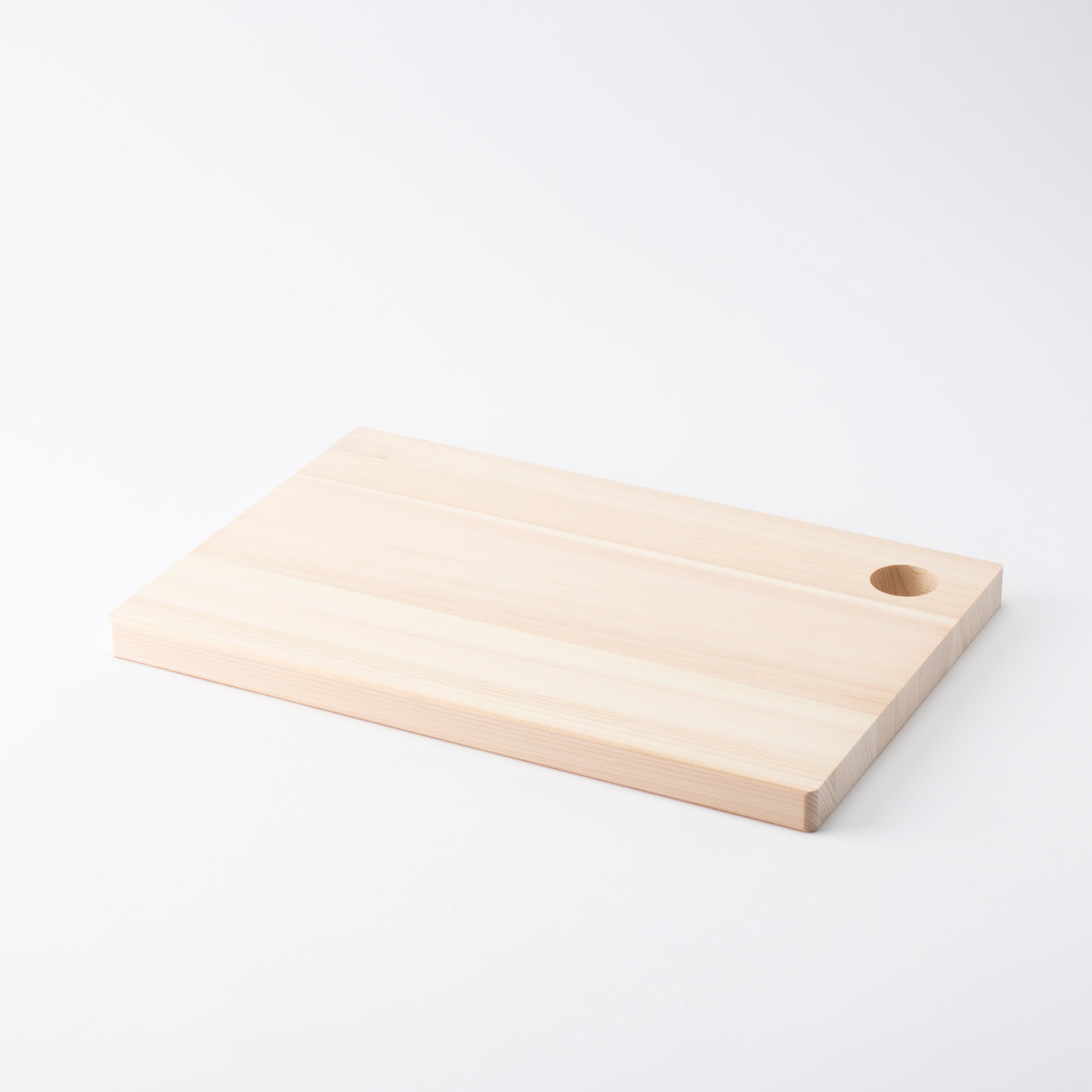 Tono Hinoki Rectangular Cutting Board with Hole