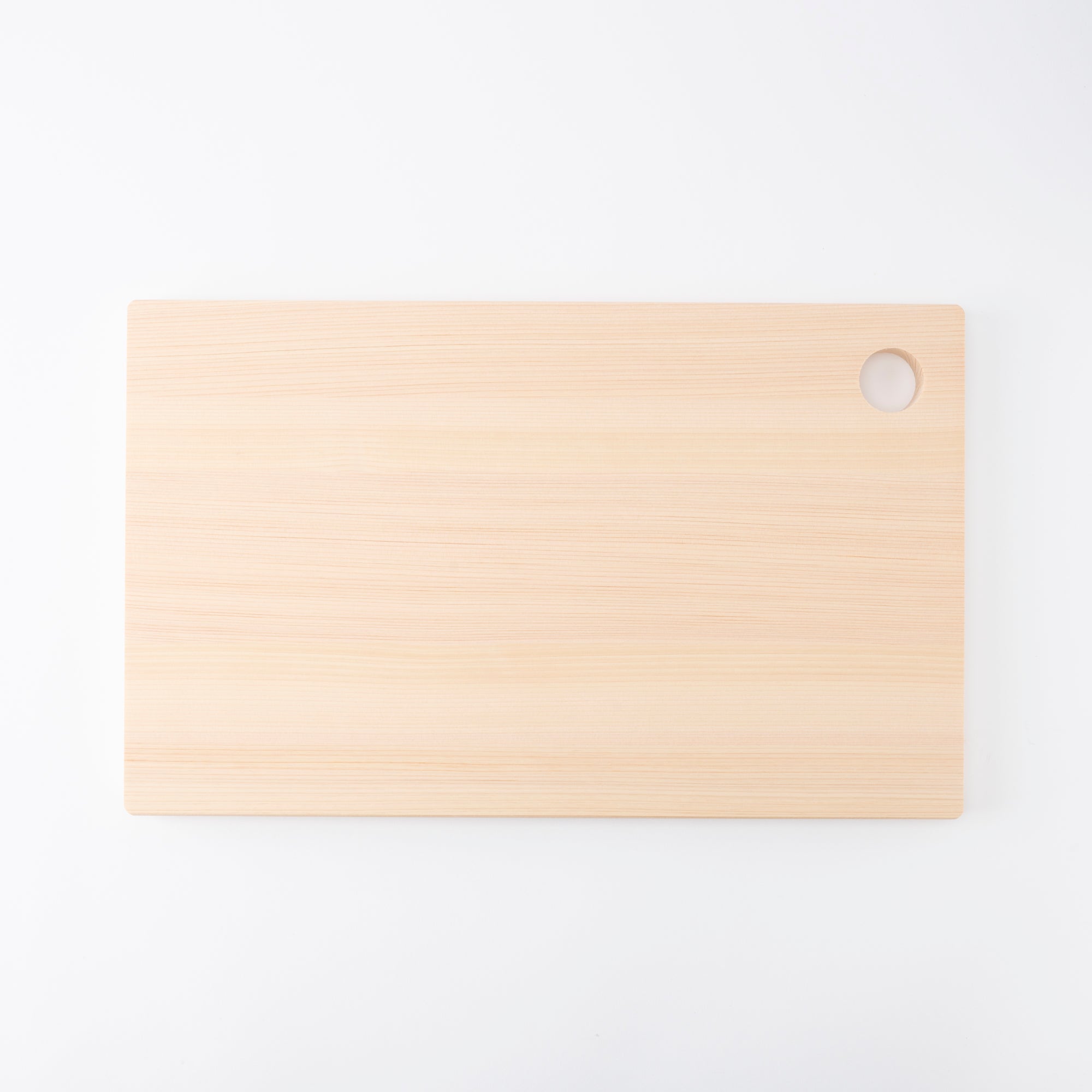 Tono Hinoki Rectangular Cutting Board with Hole