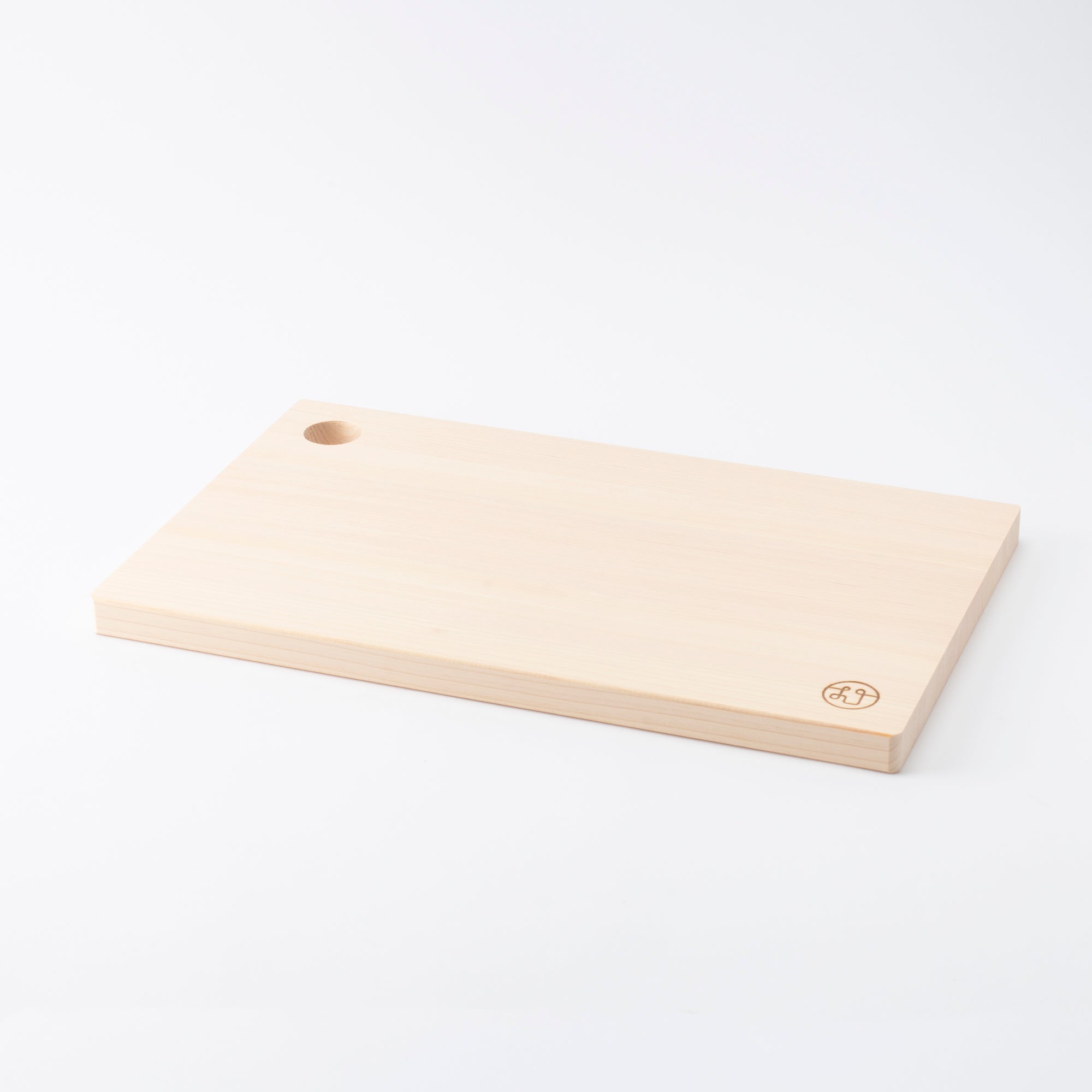 Tono Hinoki Rectangular Cutting Board with Hole