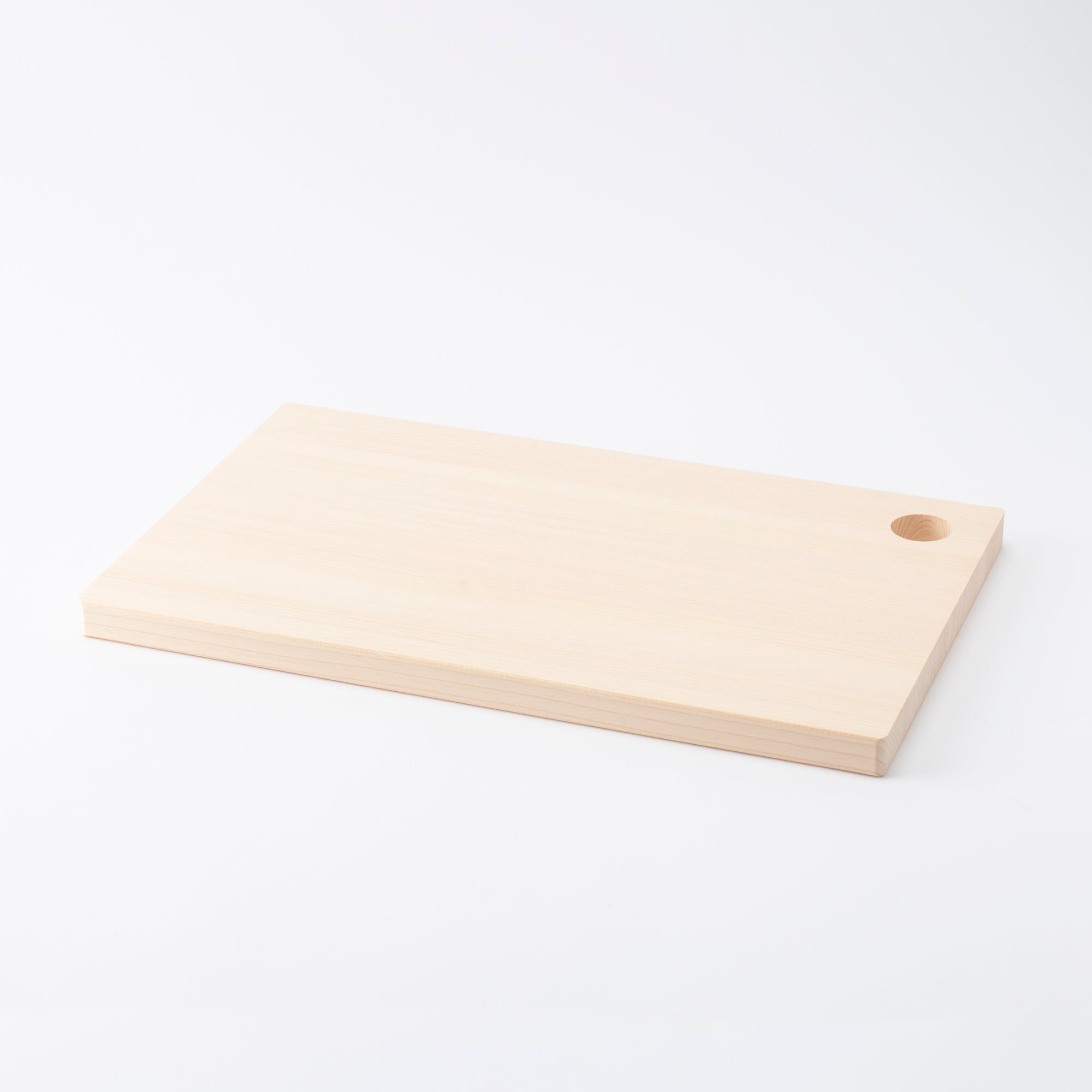 Tono Hinoki Rectangular Cutting Board with Hole