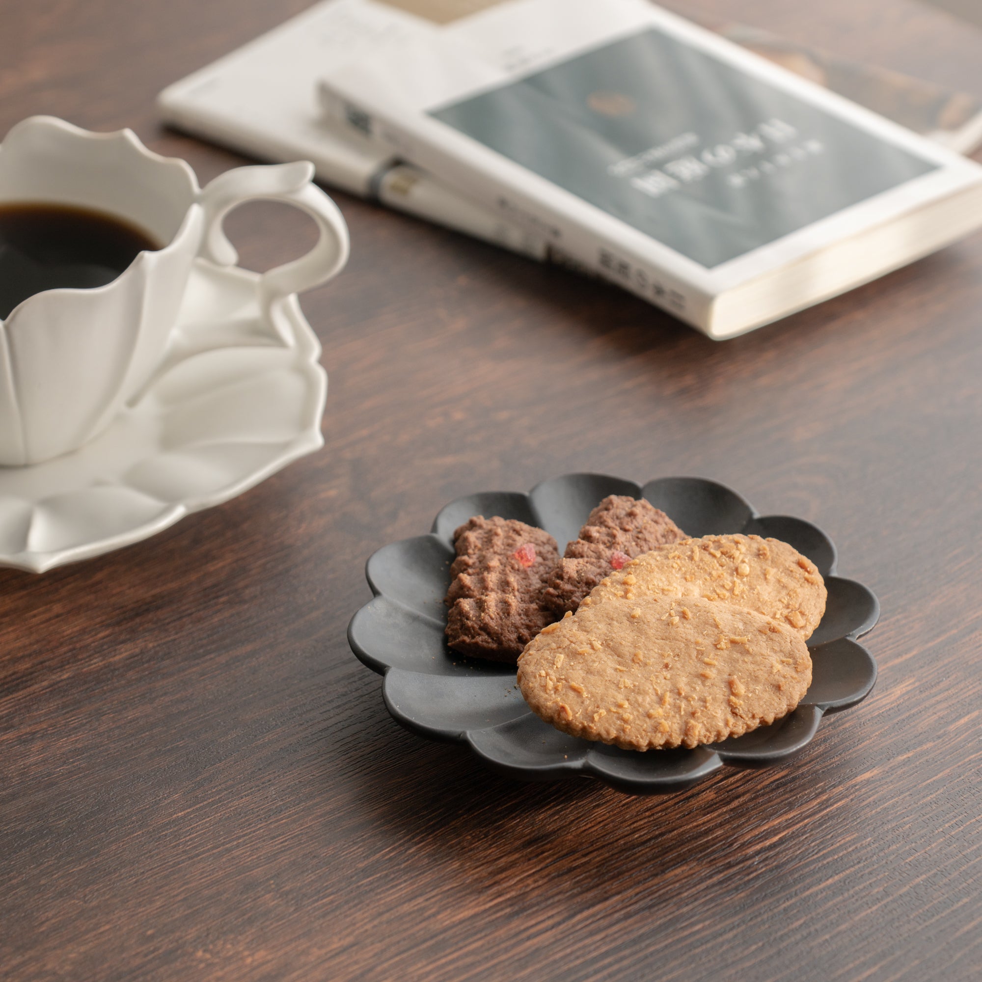 Plato para salsa de doce pétalos RINKA