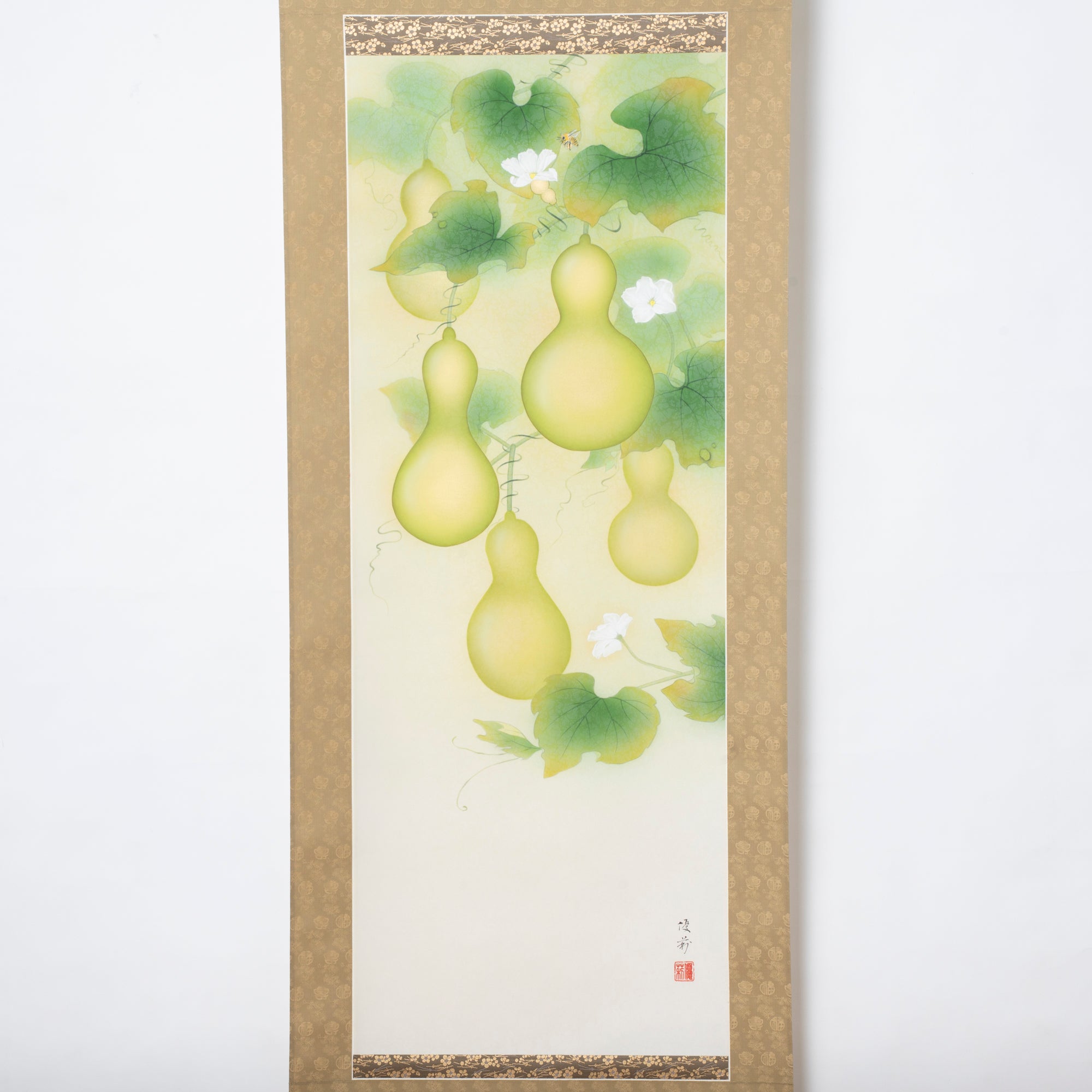 Six Gourds Kakejiku Hanging Scroll