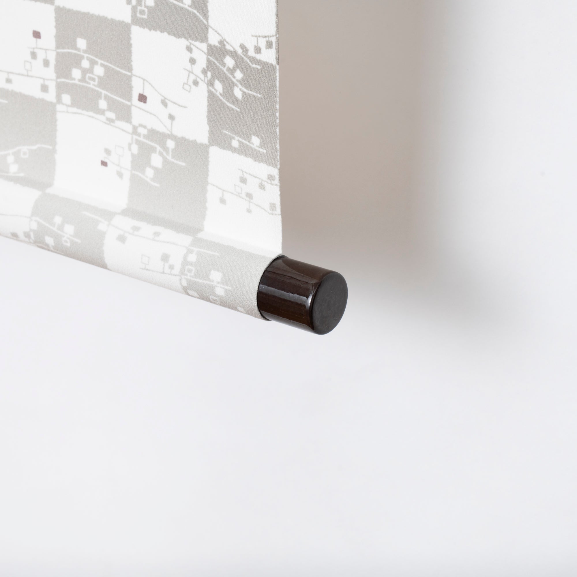 Cat and Trumpet Vine Kakejiku Hanging Scroll